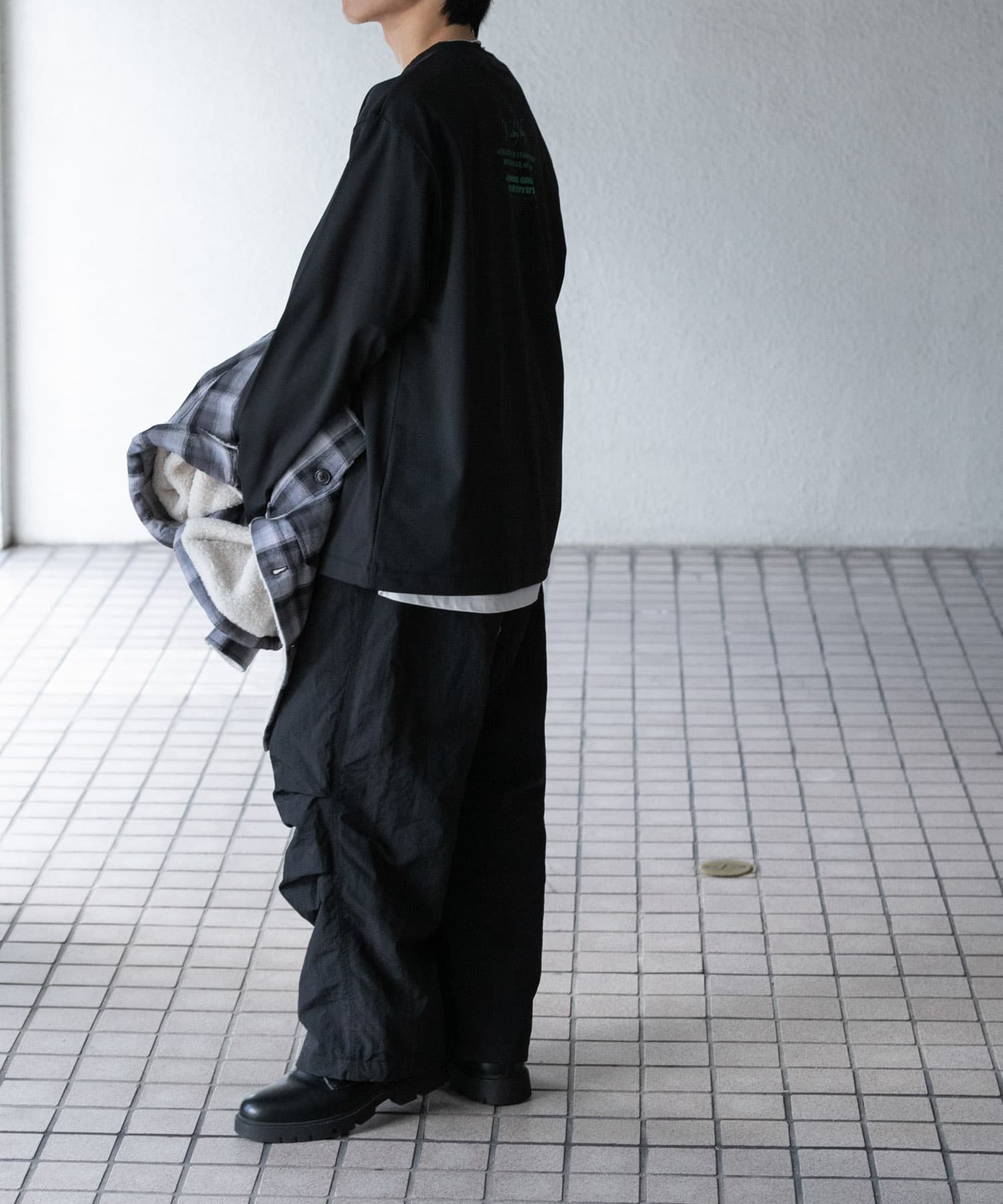 身長：172cm サイズ：L