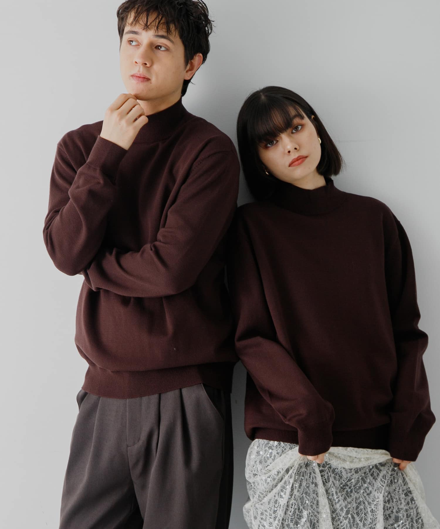 身長：184cm サイズ：L / 身長：168cm サイズ：M