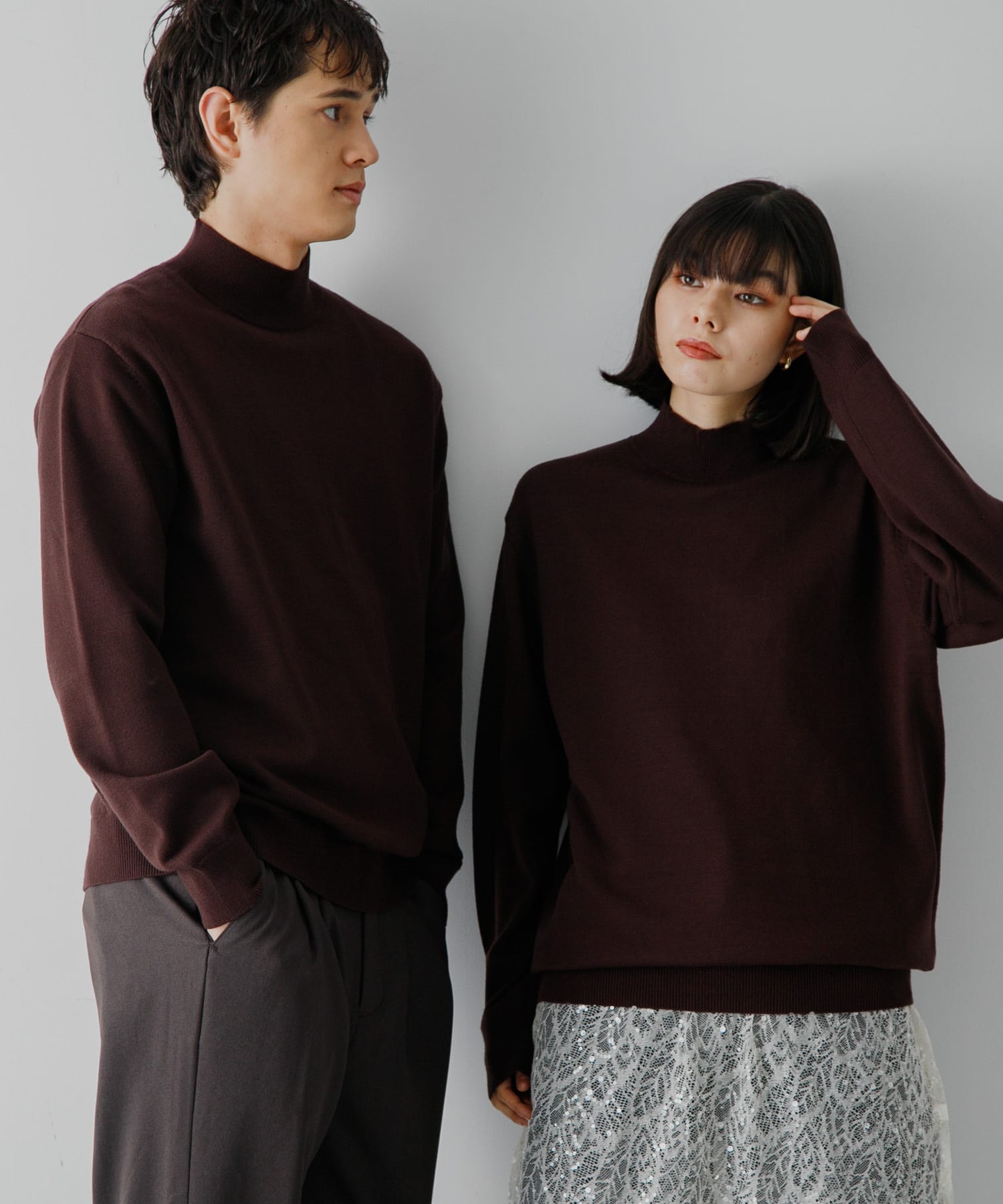 身長：184cm サイズ：L / 身長：168cm サイズ：M