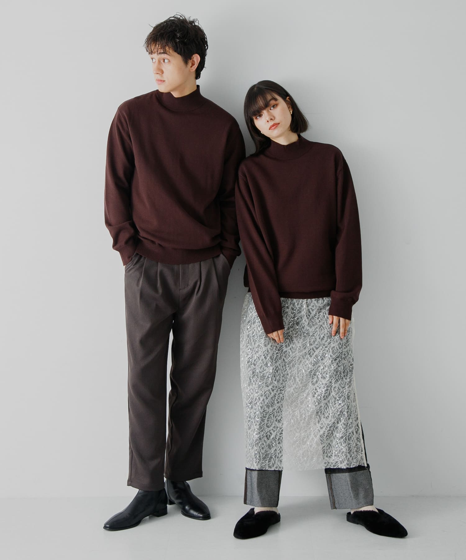 身長：184cm サイズ：L / 身長：168cm サイズ：M