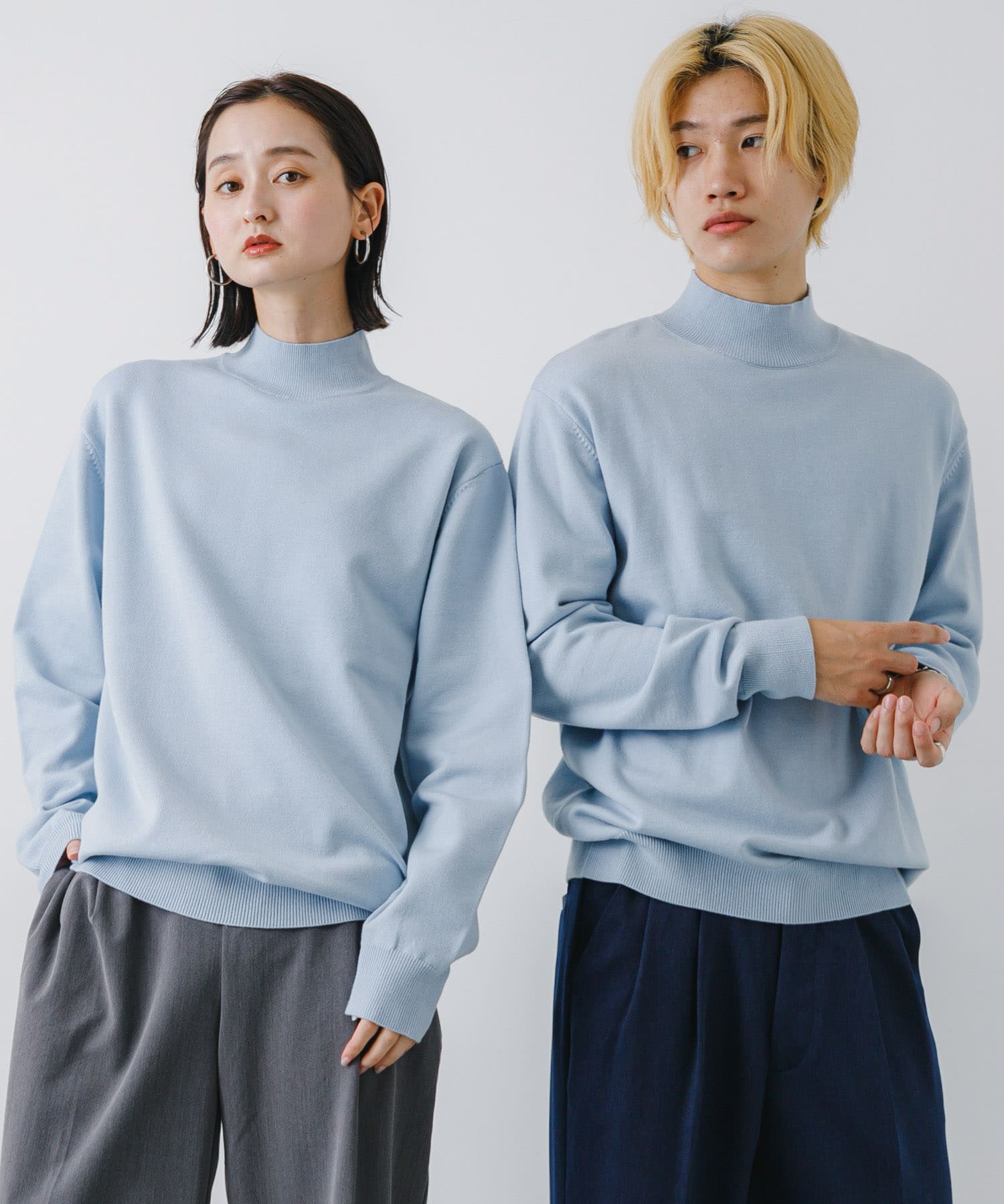 身長：176cm サイズ：L / 身長：169cm サイズ：M