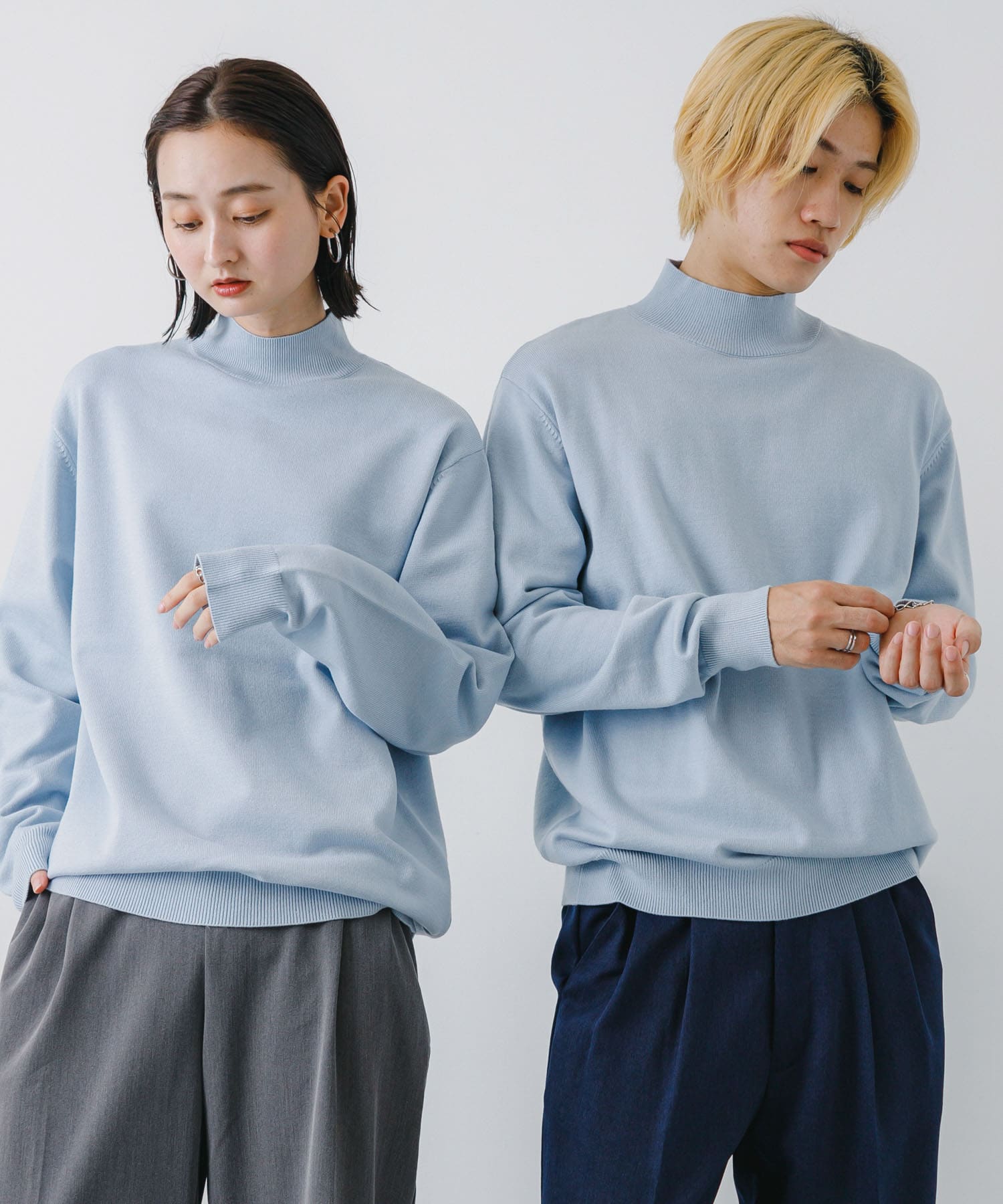 身長：176cm サイズ：L / 身長：169cm サイズ：M