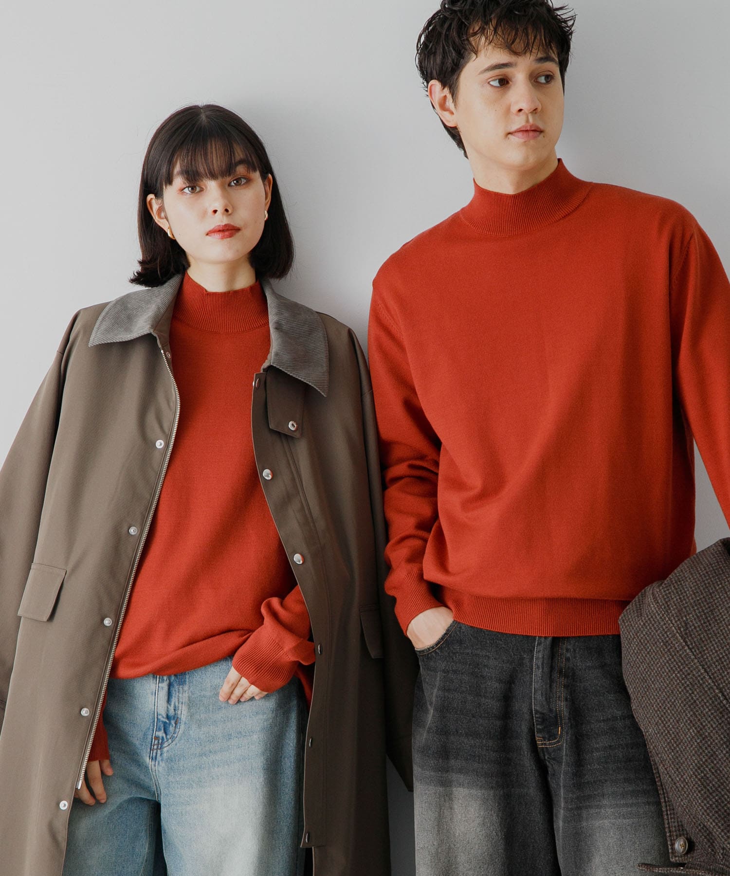 身長：184cm サイズ：L / 身長：168cm サイズ：M