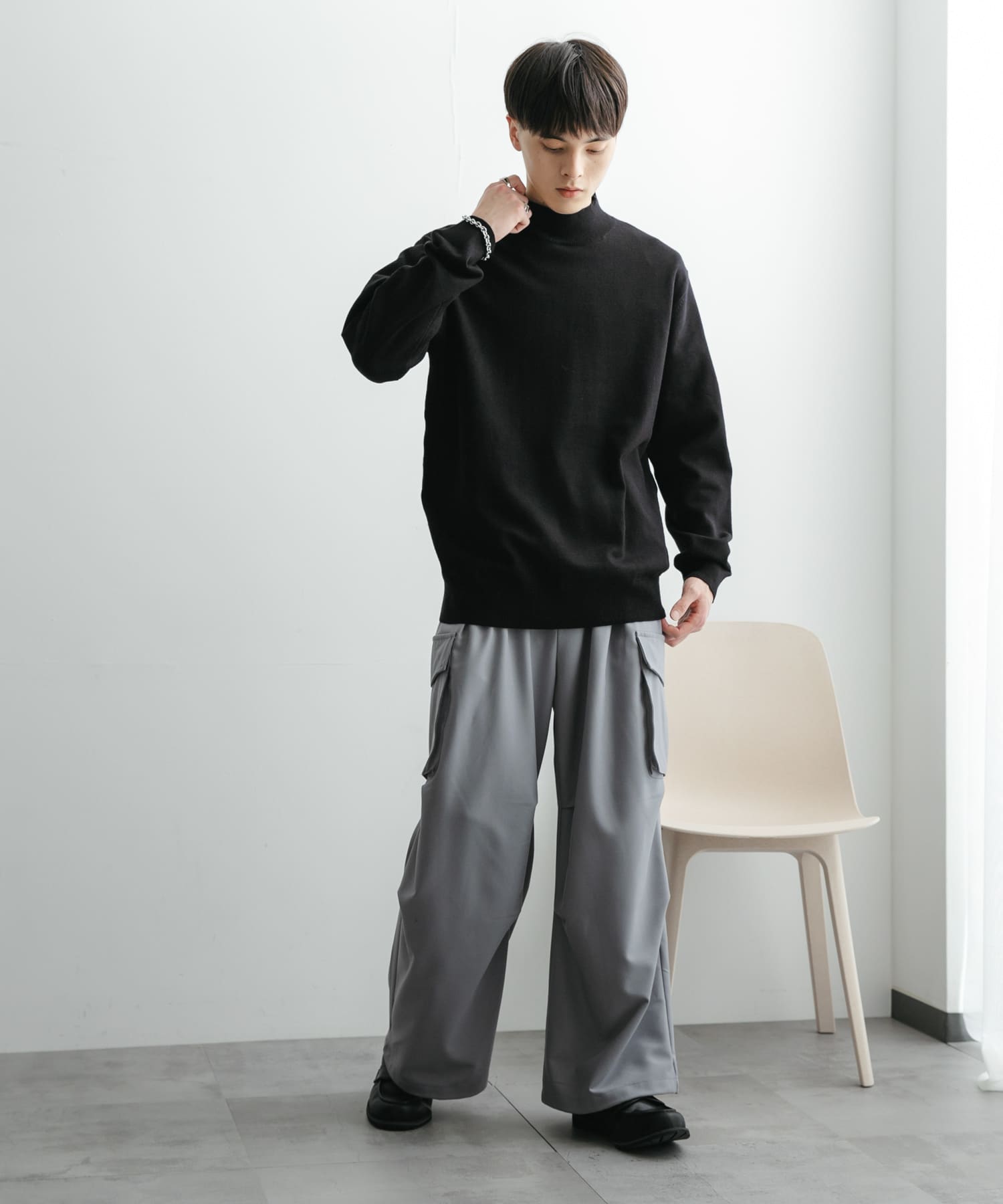 身長：173cm サイズ：L