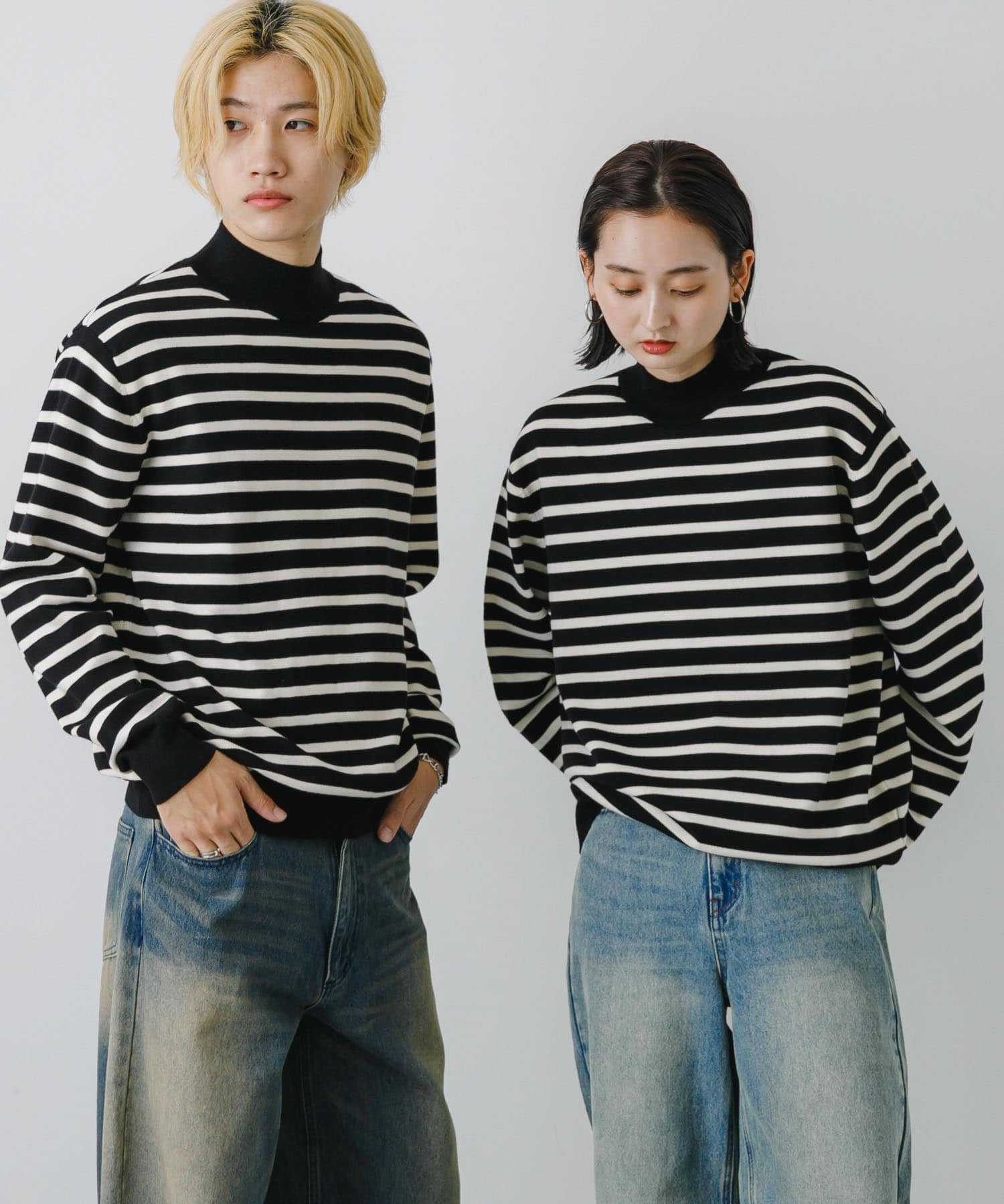 身長：176cm サイズ：L / 身長：169cm サイズ：M
