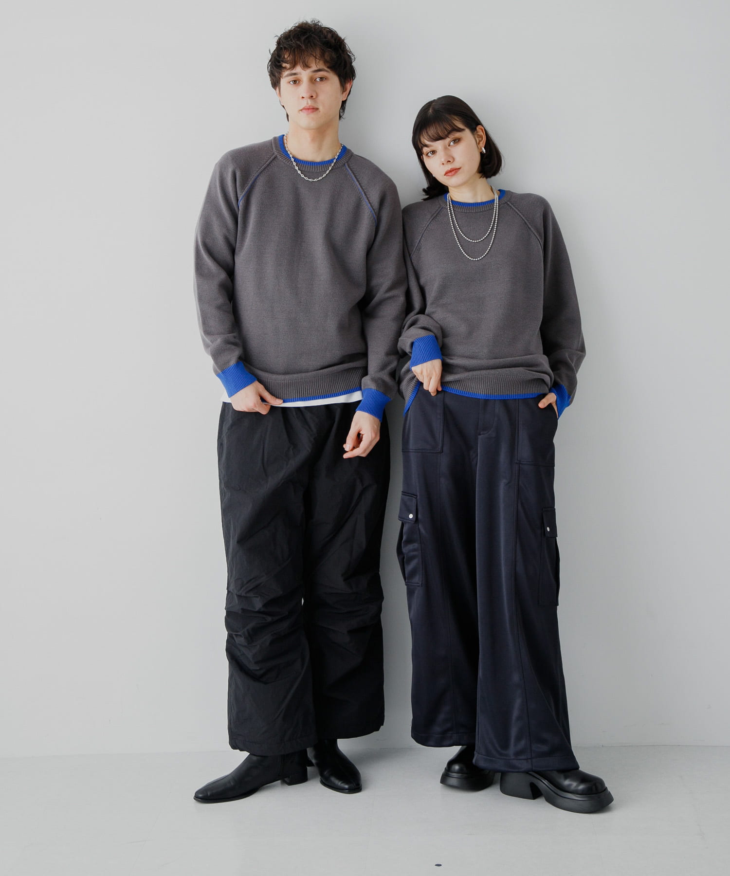 身長：184cm サイズ：L / 身長：168cm サイズ：M