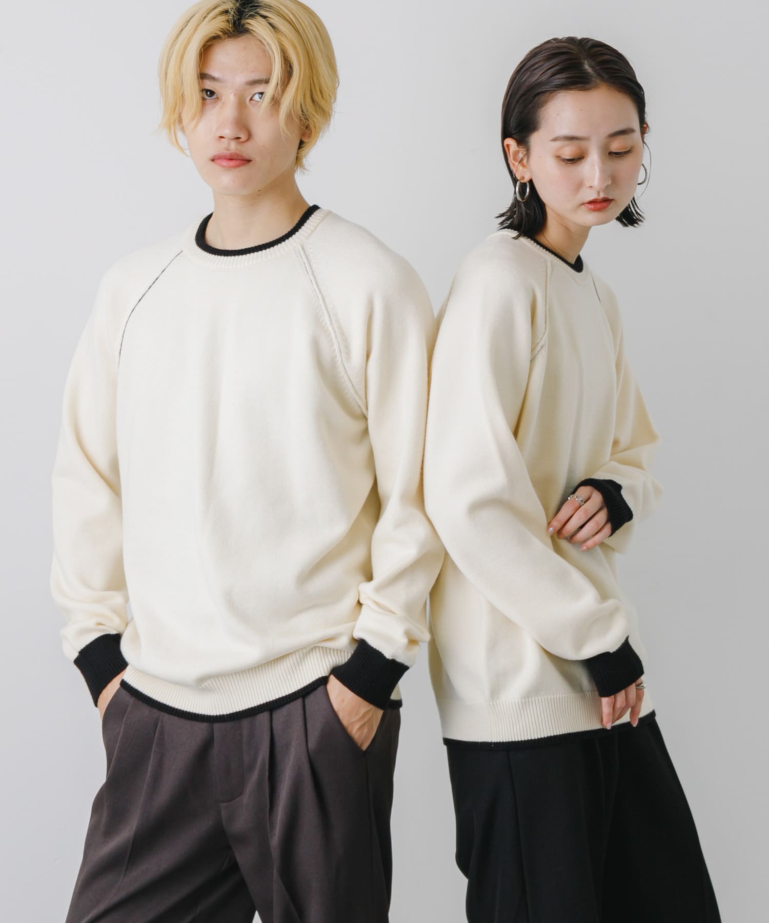 身長：176cm サイズ：L / 身長：169cm サイズ：M