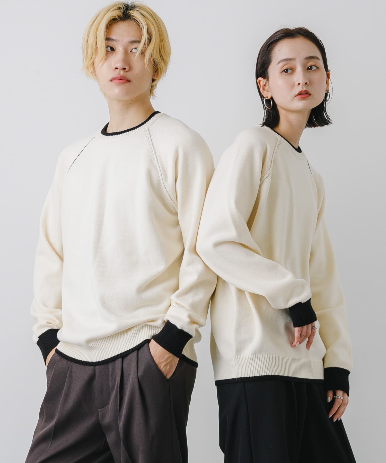 身長：176cm サイズ：L / 身長：169cm サイズ：M