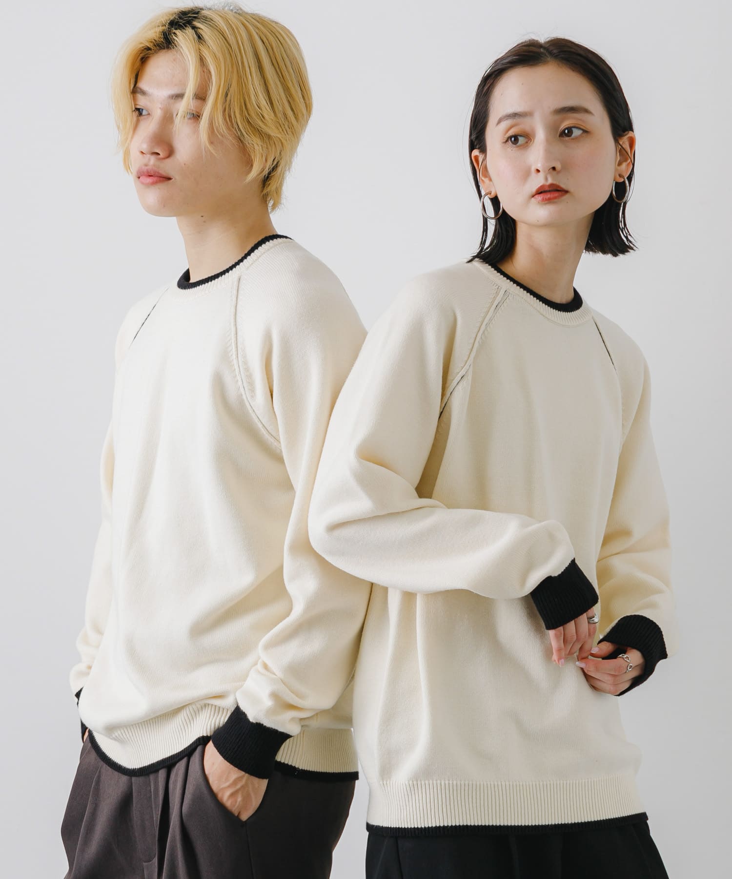 身長：176cm サイズ：L / 身長：169cm サイズ：M