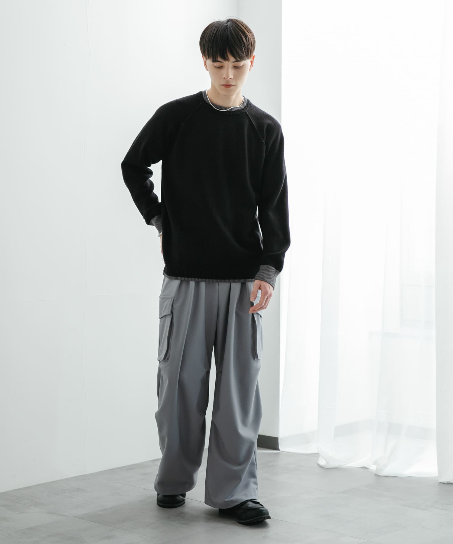 身長：173cm サイズ：L