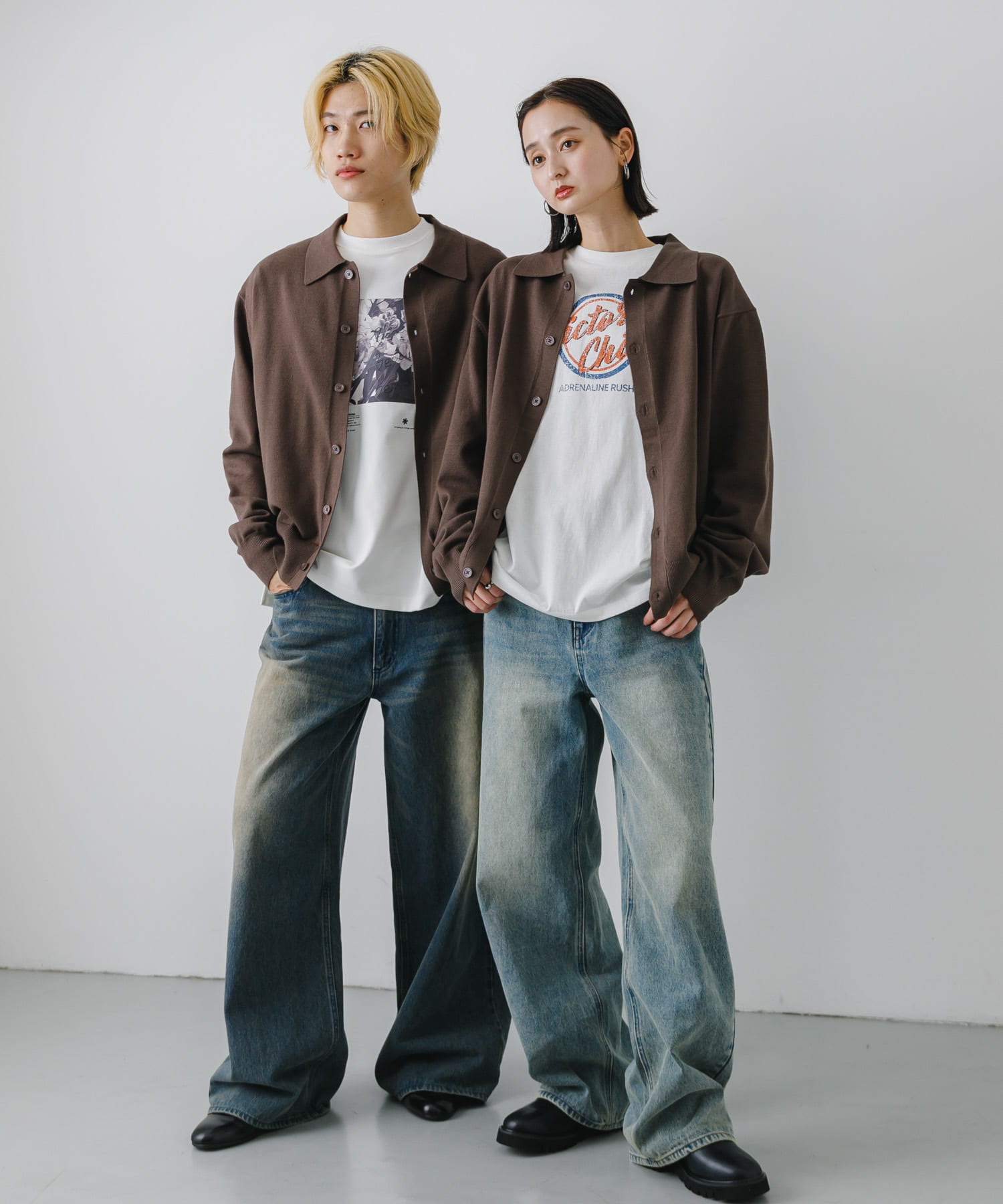 身長：176cm サイズ：L / 身長：169cm サイズ：M
