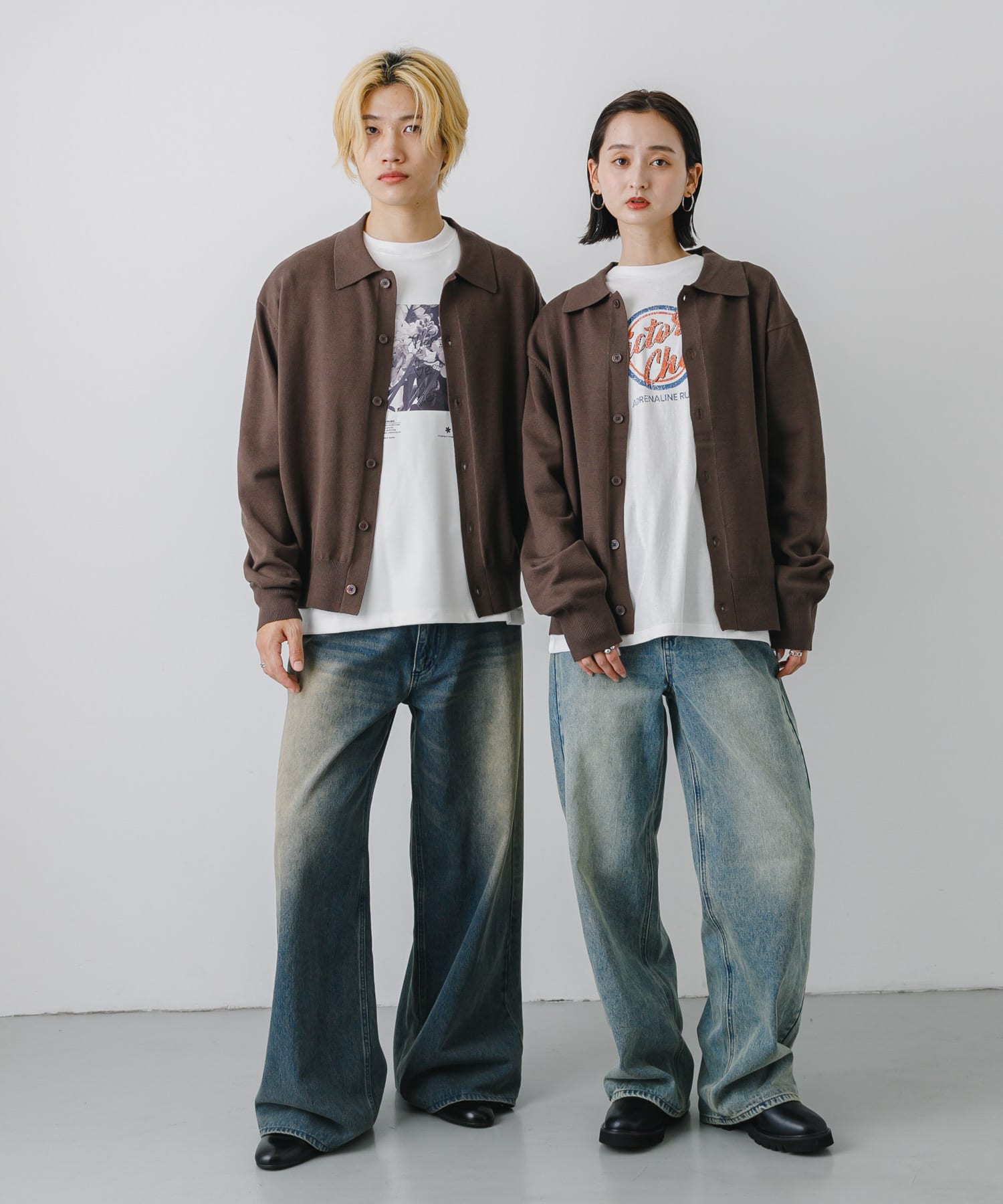 身長：176cm サイズ：L / 身長：169cm サイズ：M