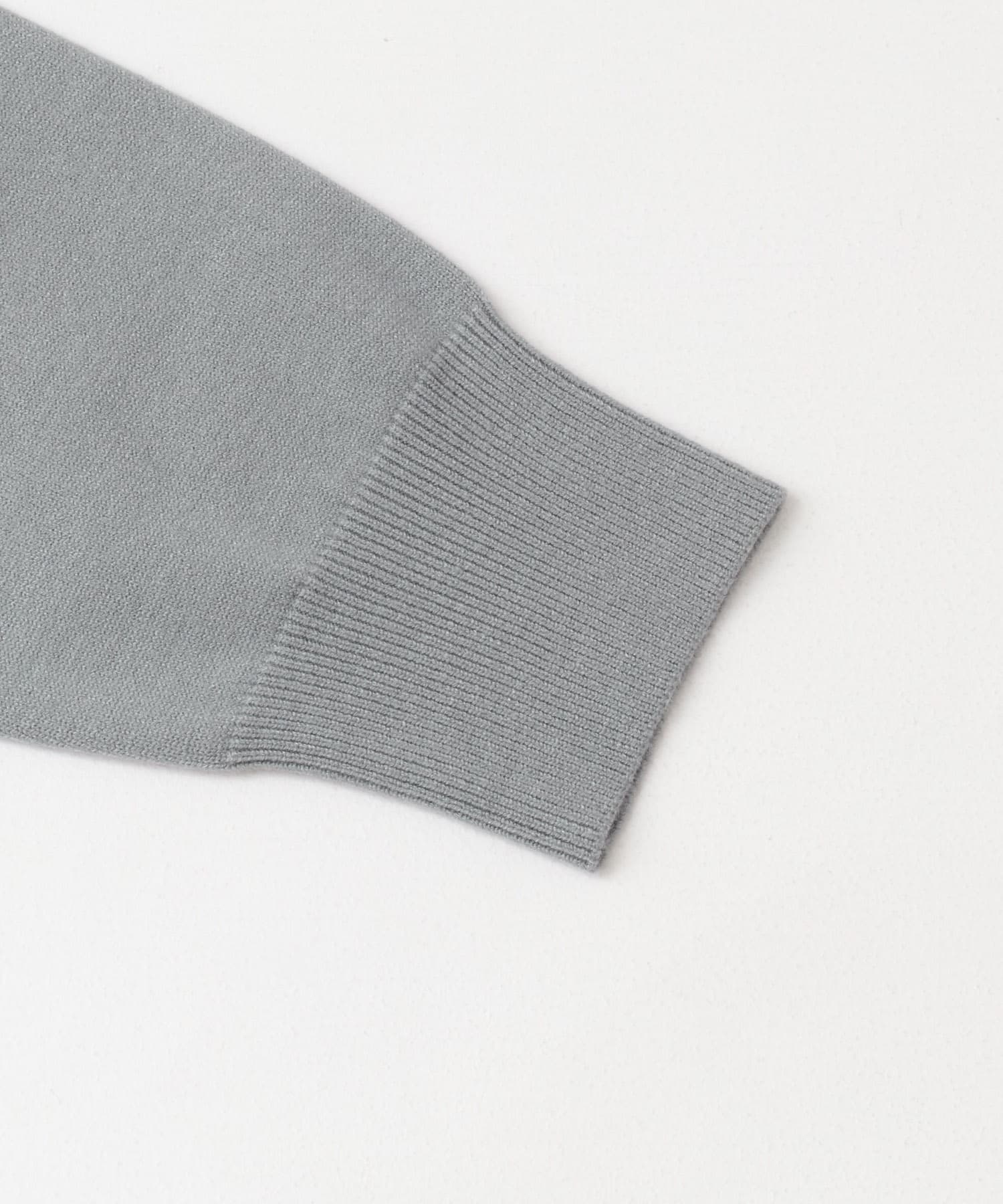 『ユニセックス』『洗濯可』ストレッチシャツカーディガン GRAY M
