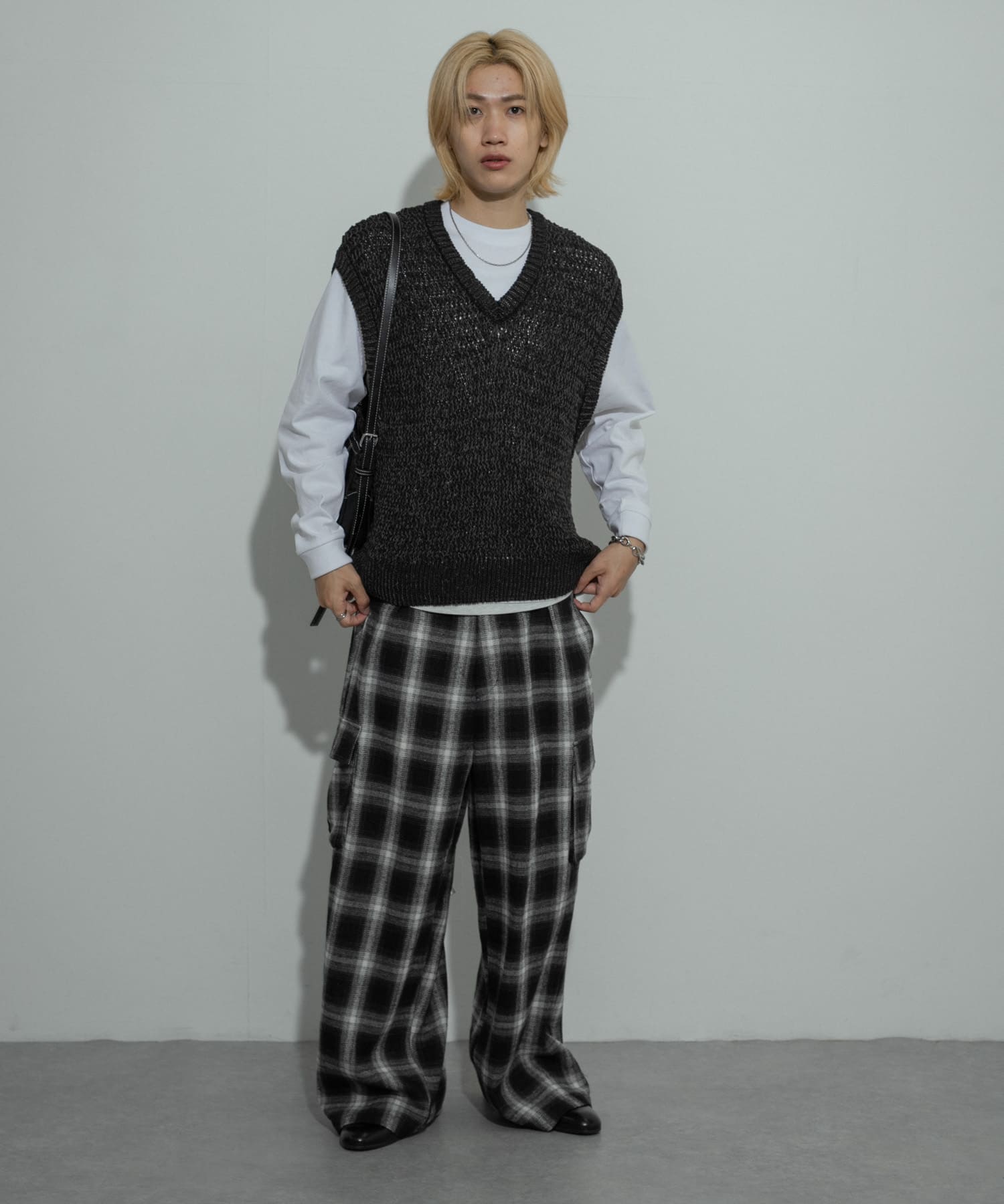 身長：176cm サイズ：L