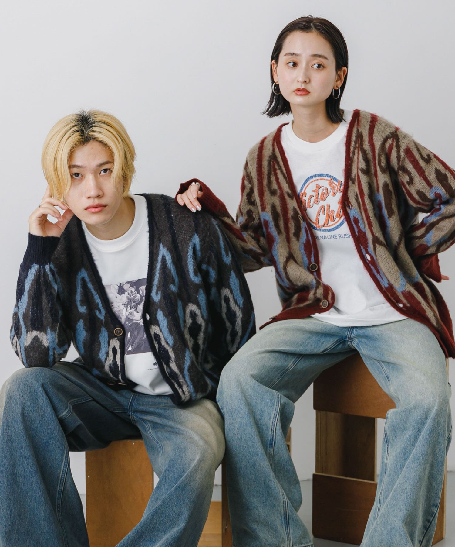 身長：176cm サイズ：L / 身長：169cm サイズ：M
