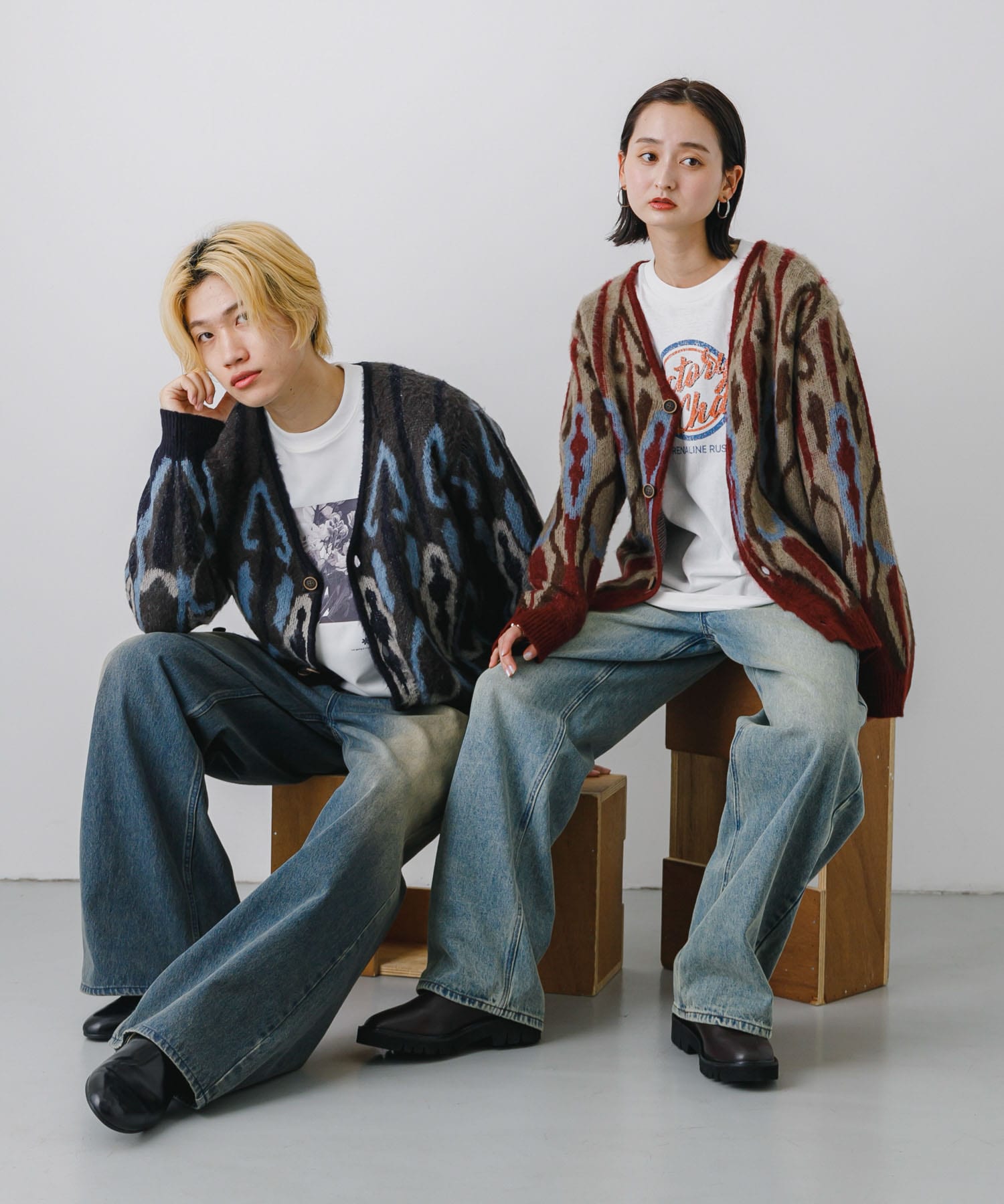 身長：176cm サイズ：L / 身長：169cm サイズ：M