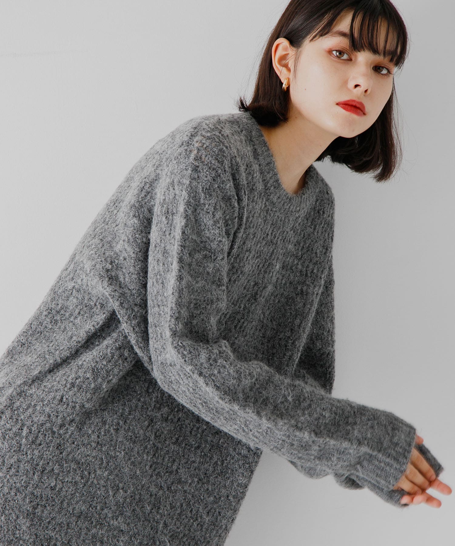 身長：168cm サイズ：L