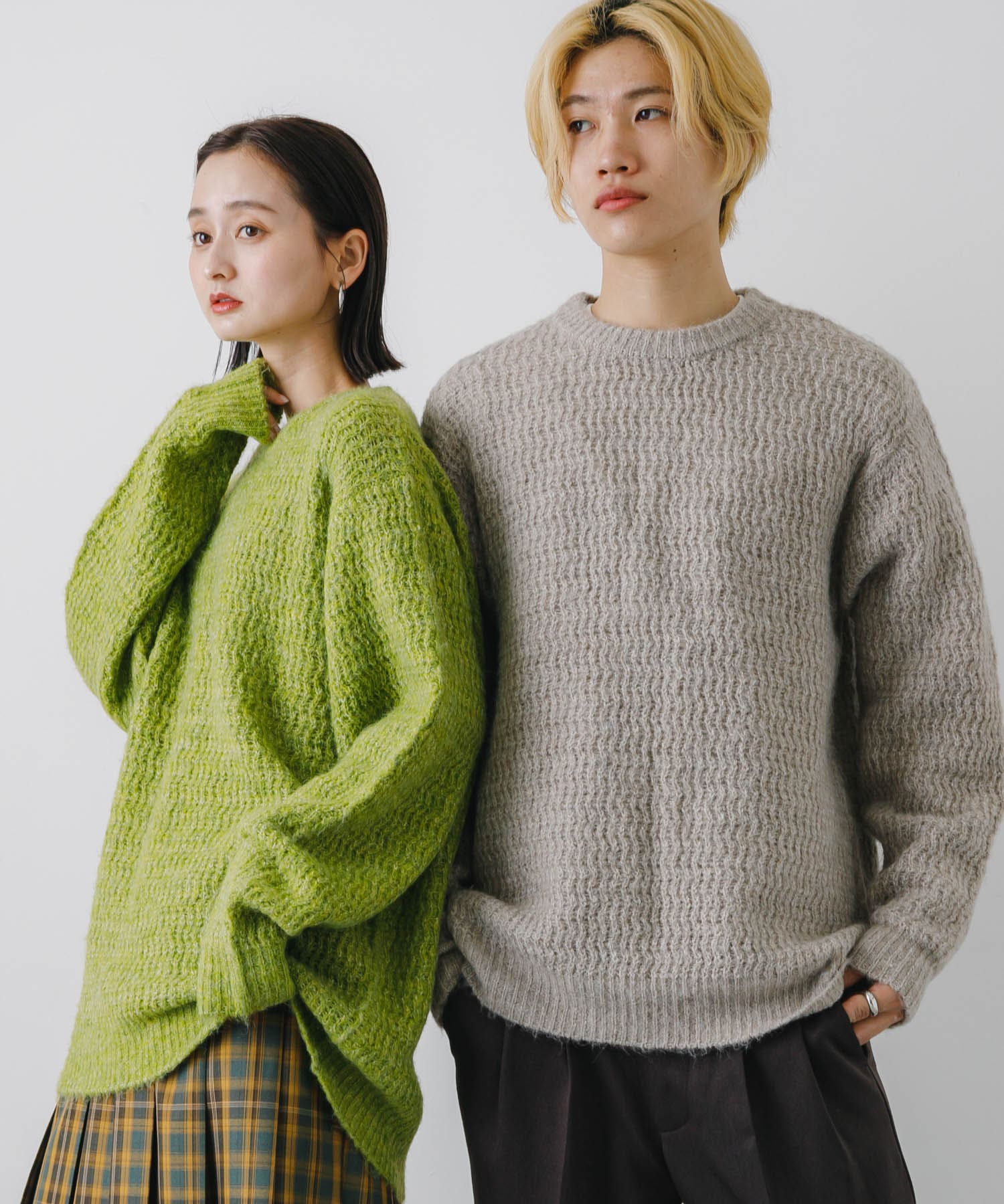 身長：176cm サイズ：L / 身長：169cm サイズ：L