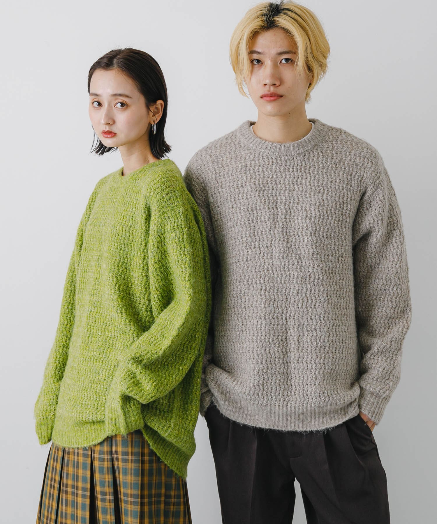 身長：176cm サイズ：L / 身長：169cm サイズ：L