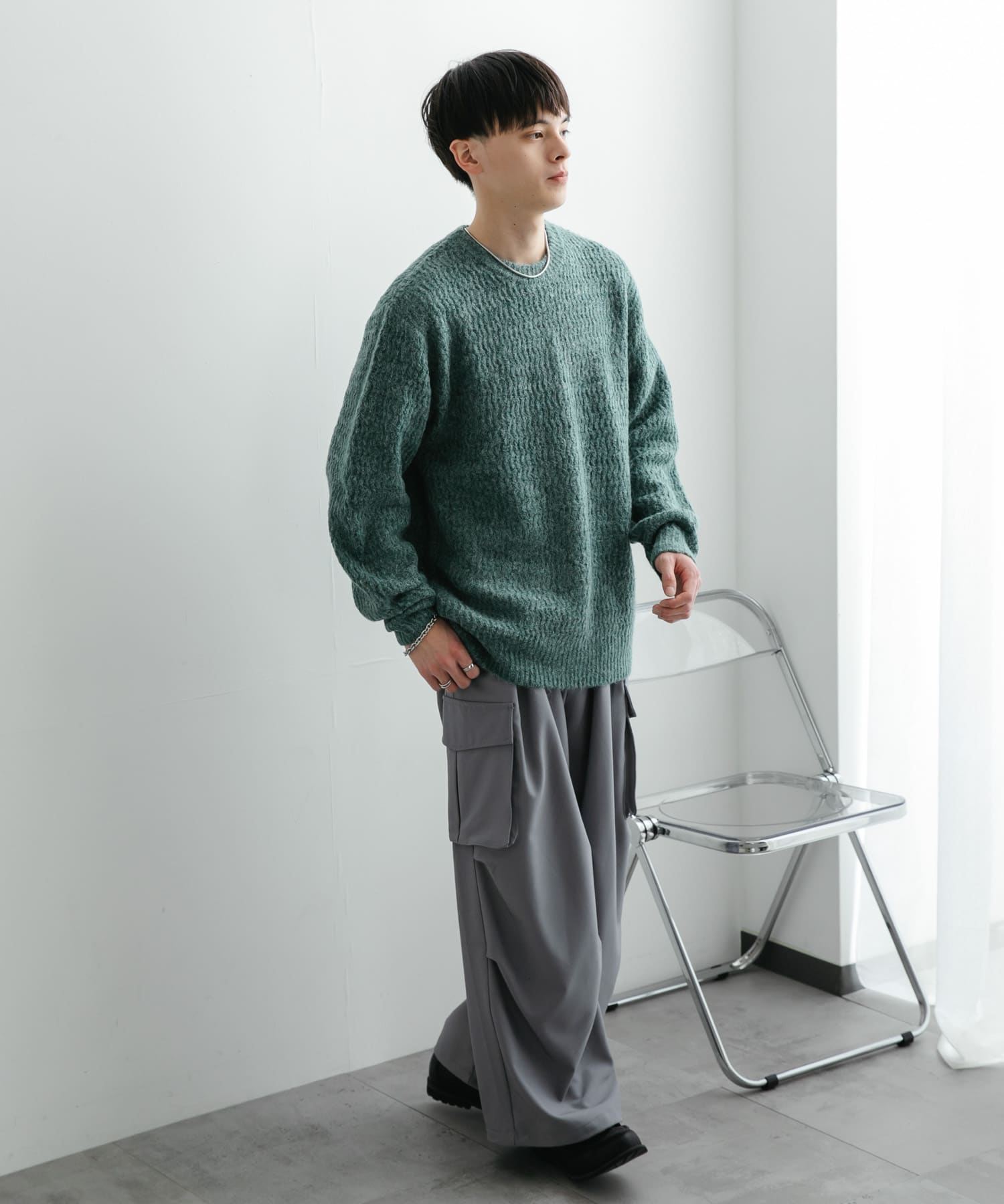 身長：173cm サイズ：L