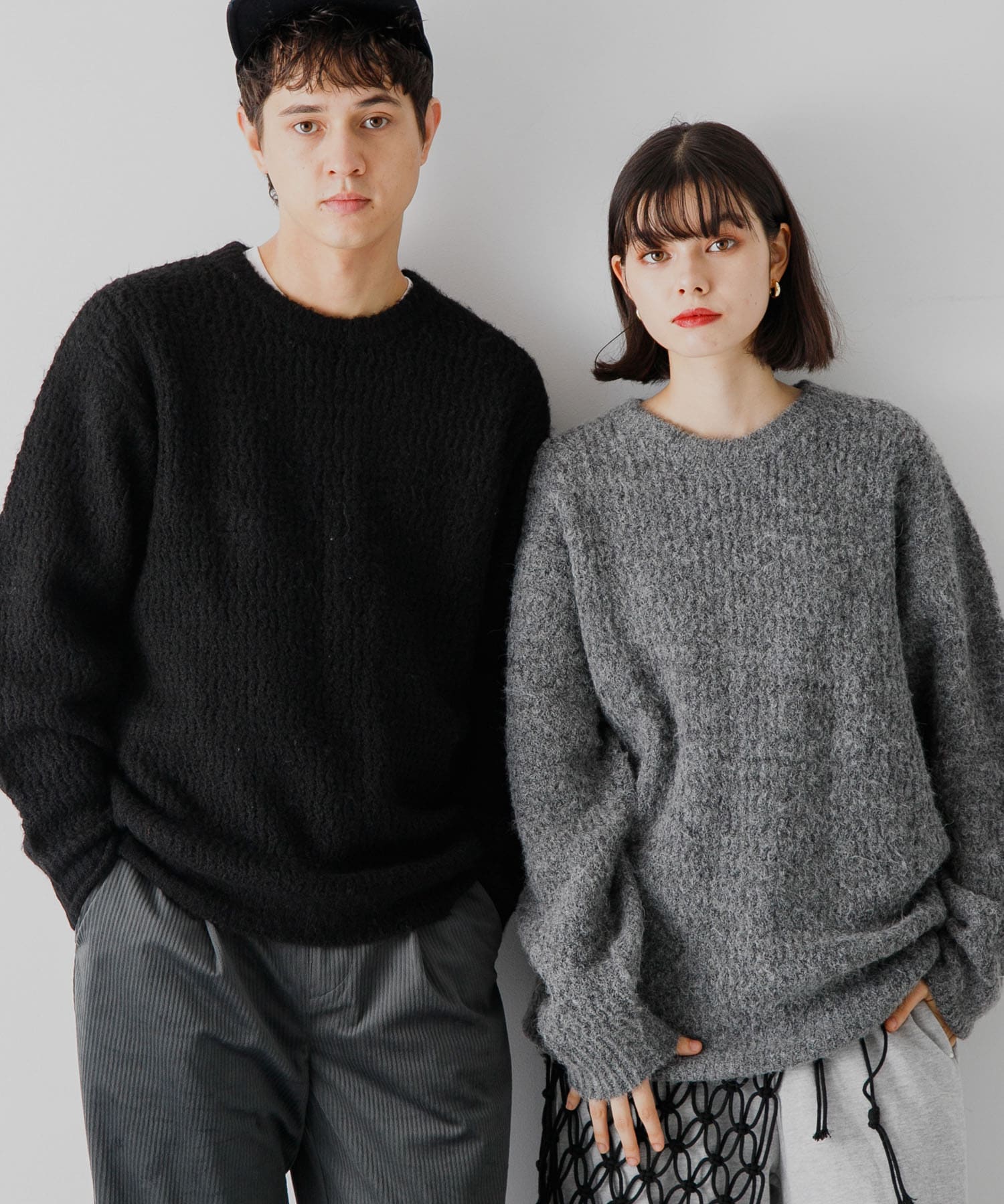 身長：184cm サイズ：L / 身長：168cm サイズ：L