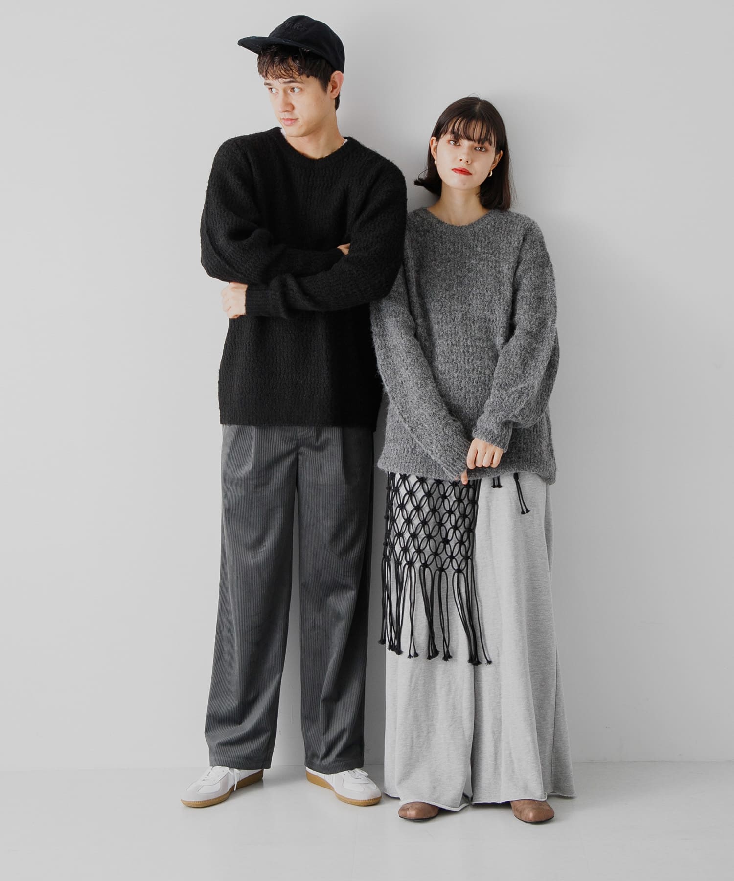 身長：184cm サイズ：L / 身長：168cm サイズ：L