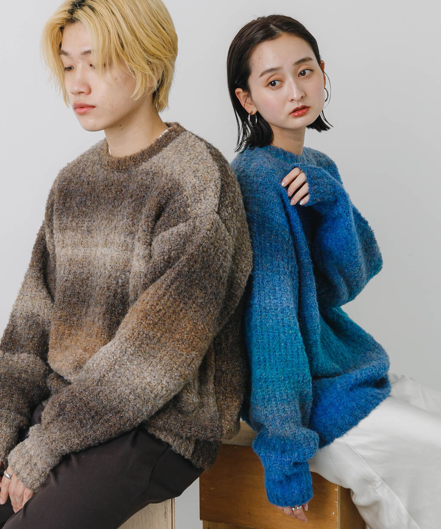 身長：176cm サイズ：L / 身長：169cm サイズ：L