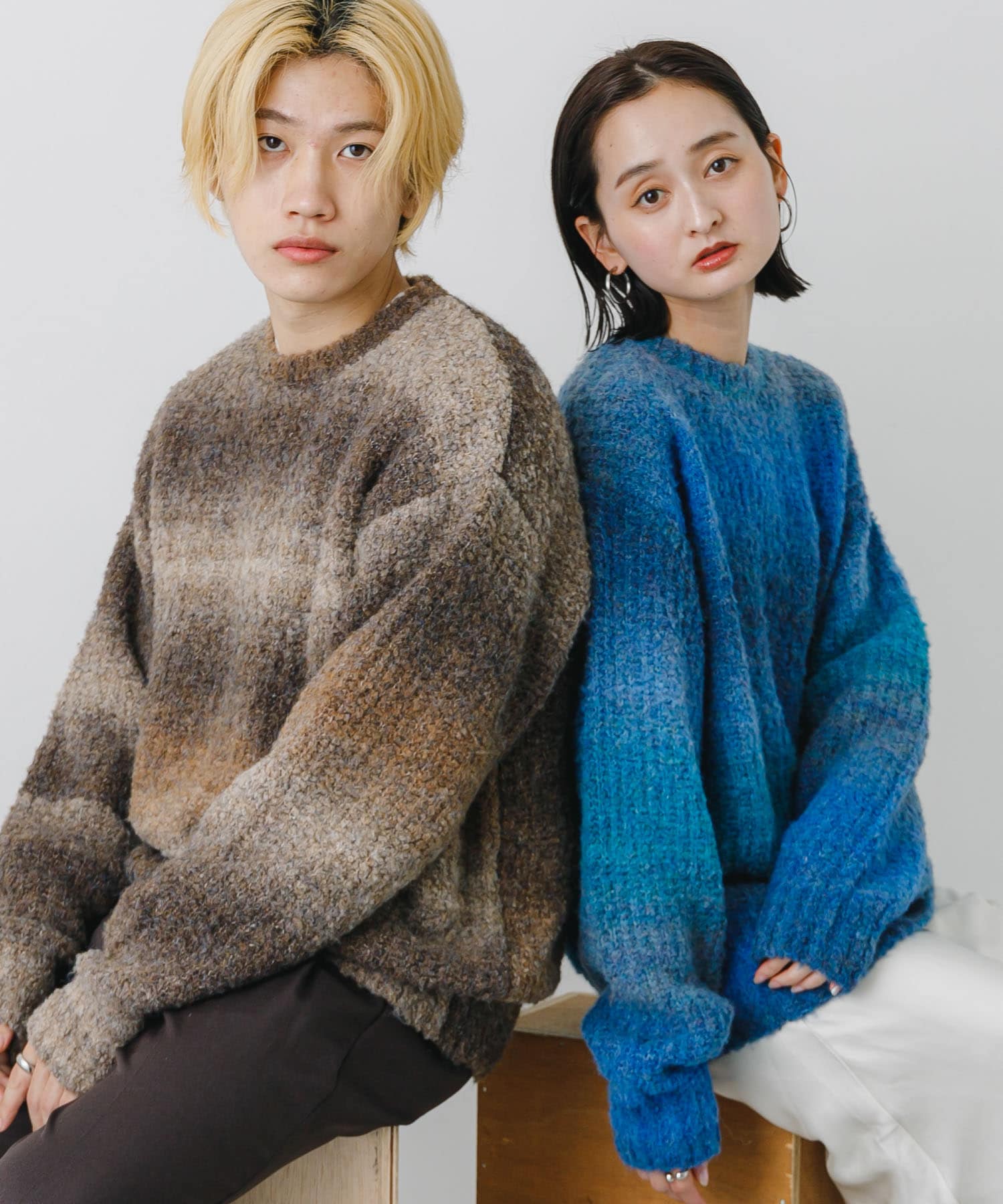 身長：176cm サイズ：L / 身長：169cm サイズ：L