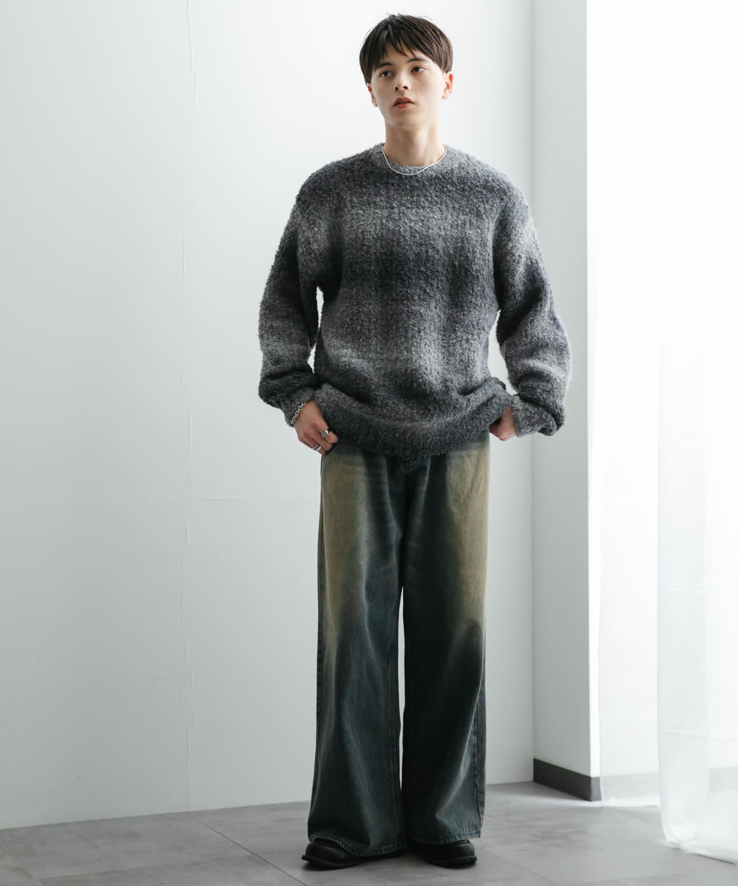 身長：173cm サイズ：L