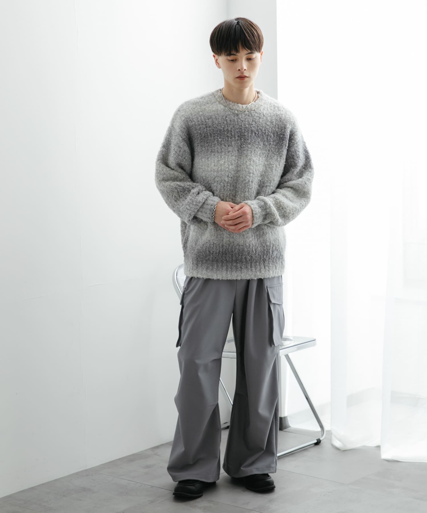 身長：173cm サイズ：L