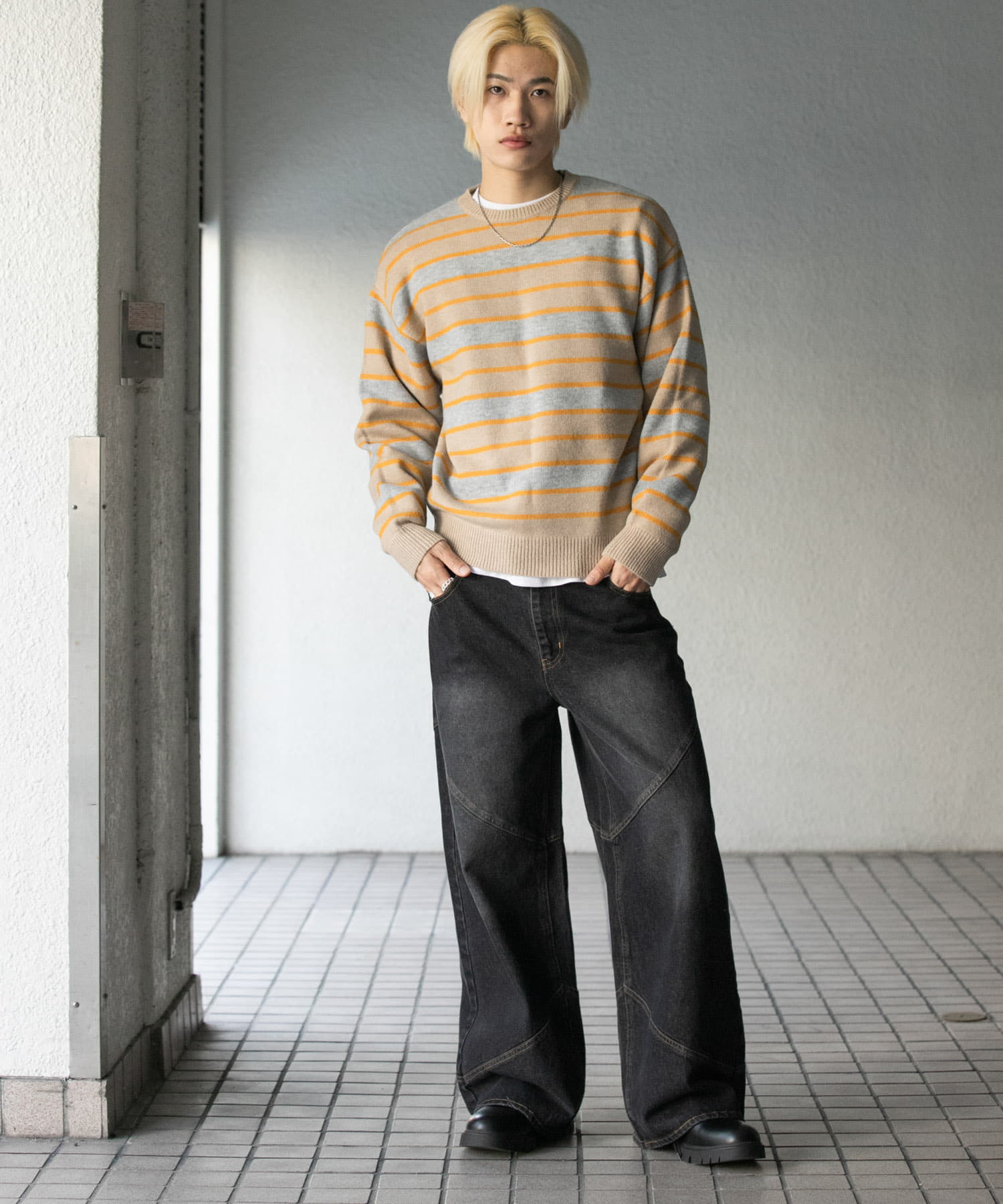 身長：176cm サイズ：M