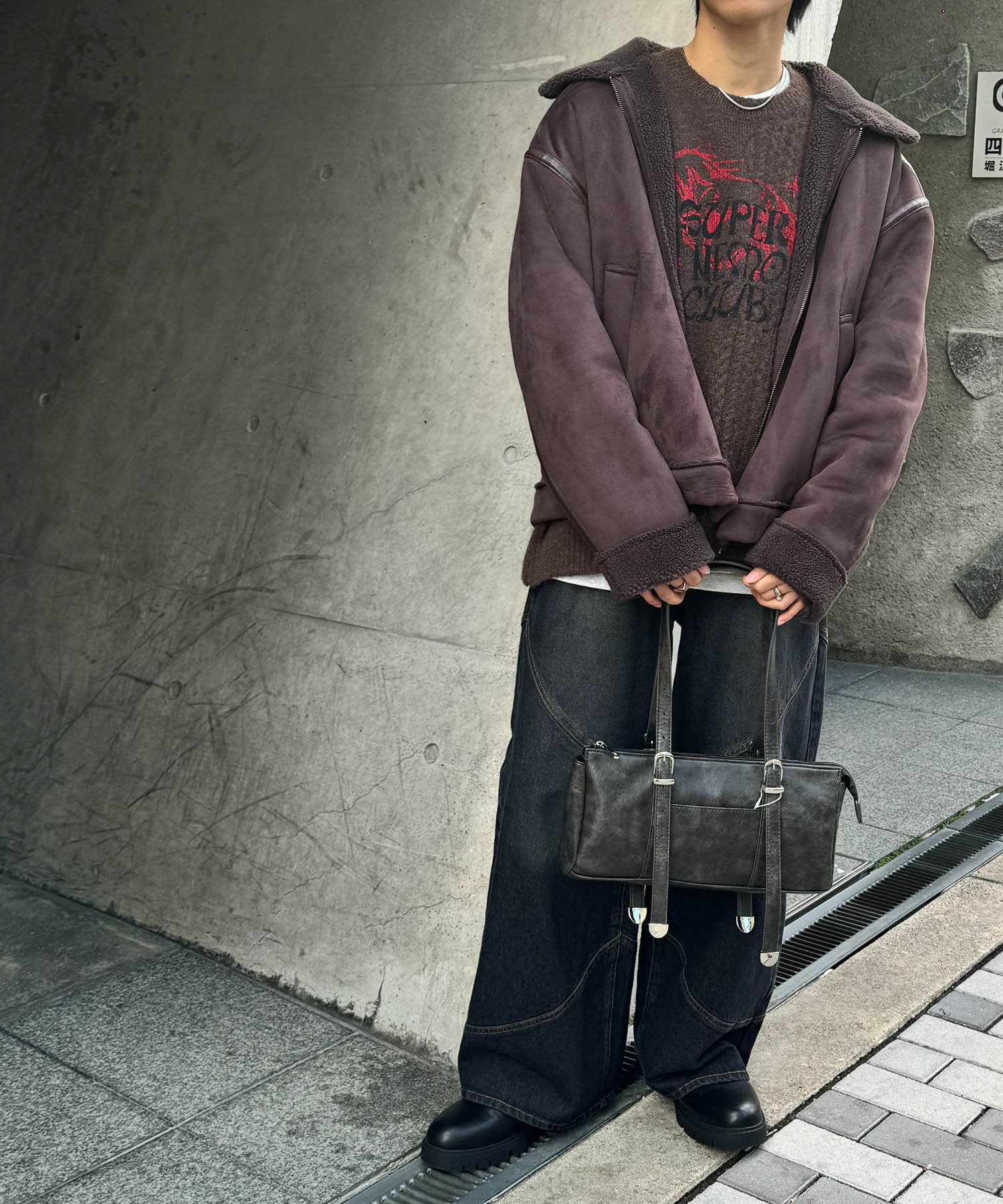 身長：172cm サイズ：L