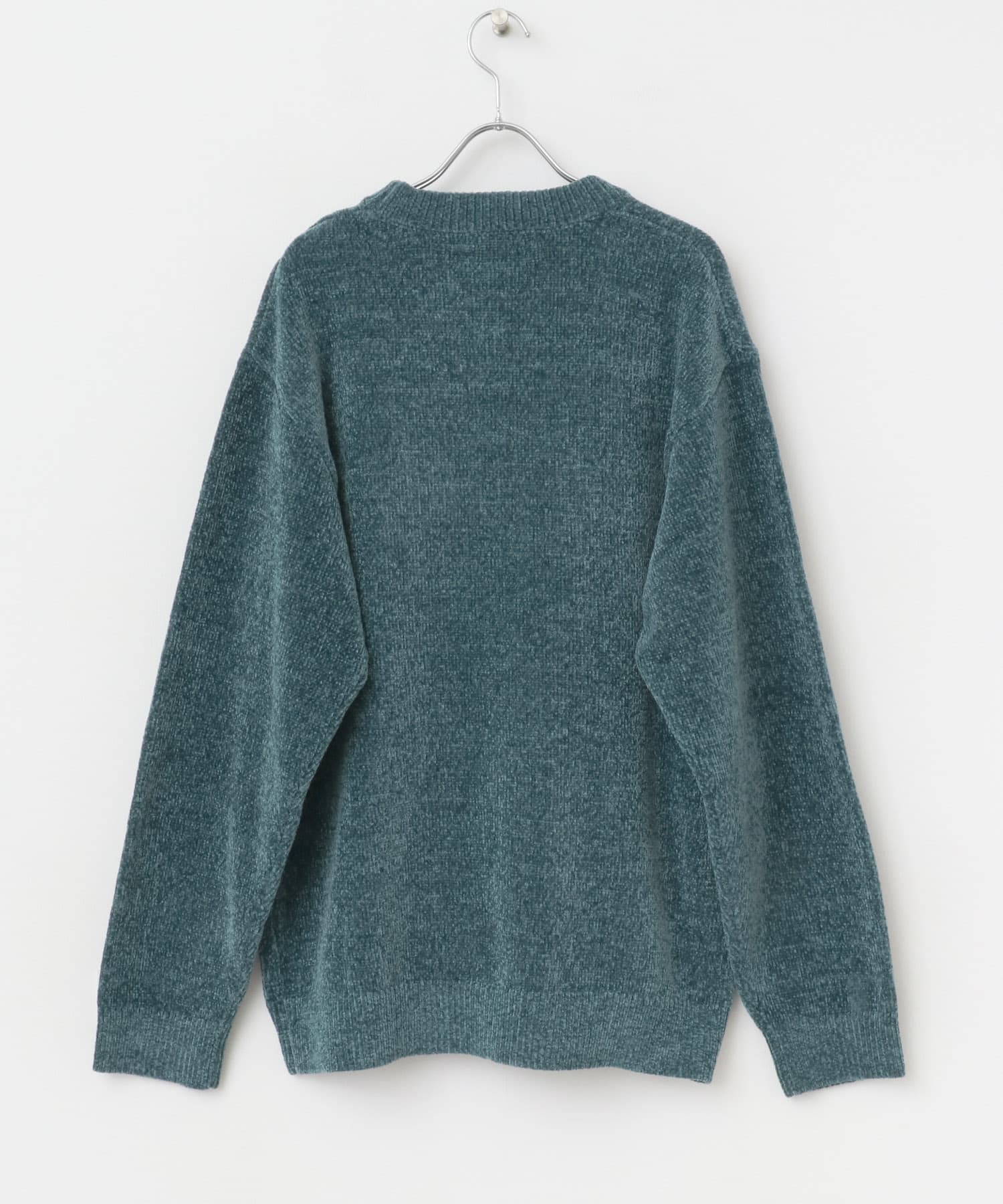 モールロゴグラフィックニット BLUE M