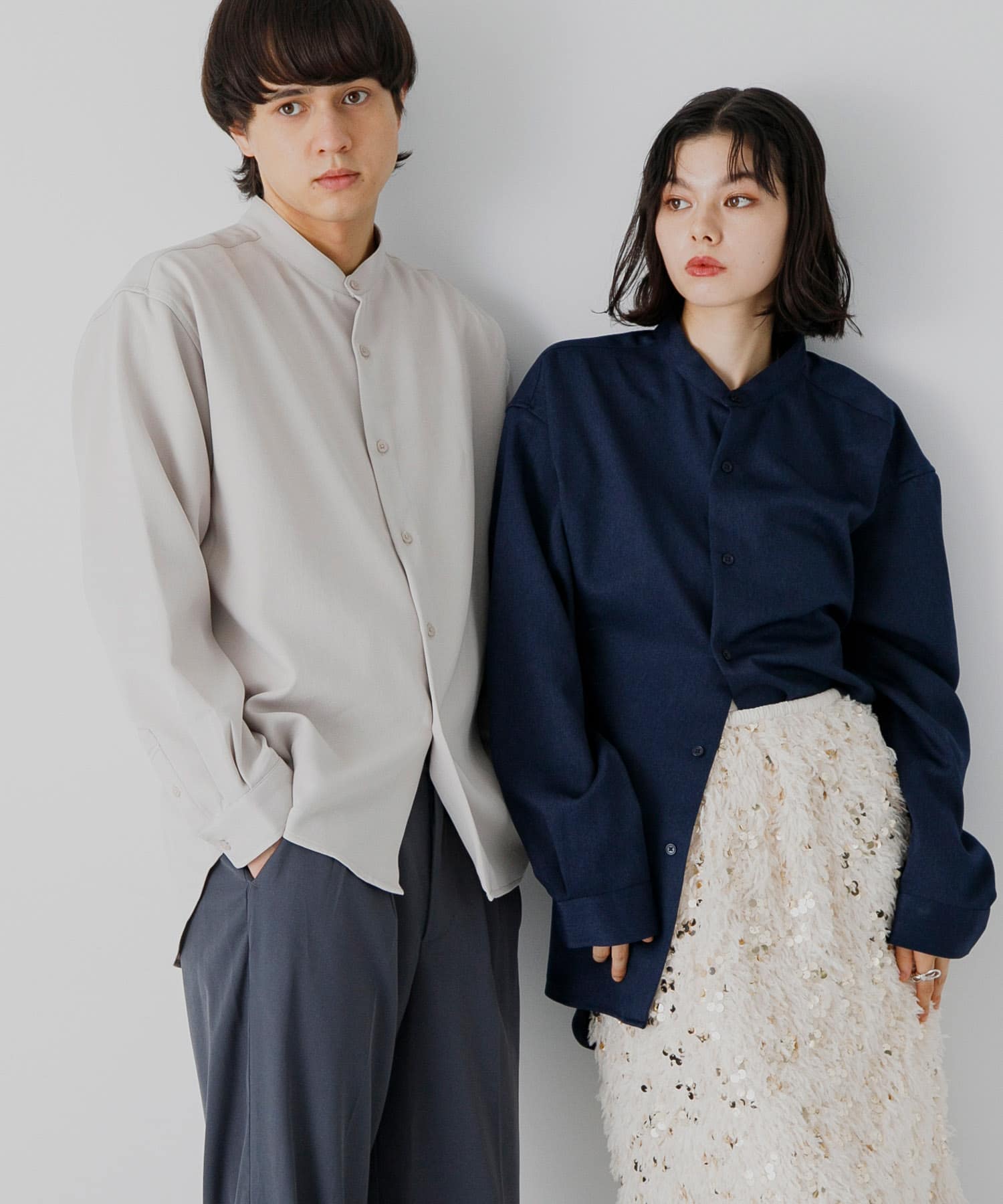 身長：184cm サイズ：L / 身長：168cm サイズ：L