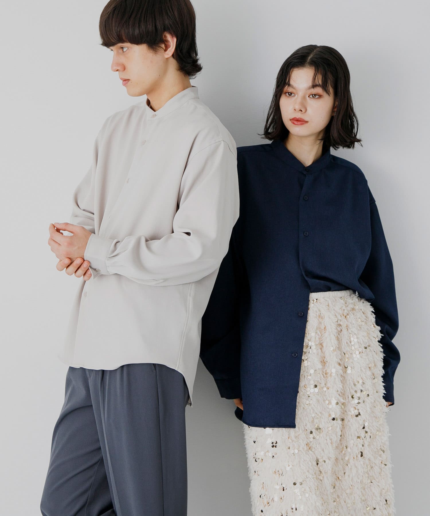 身長：184cm サイズ：L / 身長：168cm サイズ：L