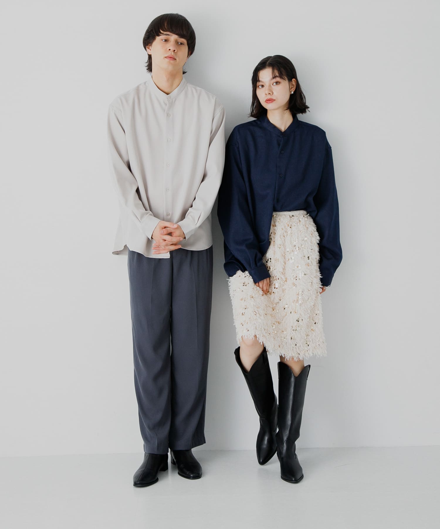 身長：184cm サイズ：L / 身長：168cm サイズ：L