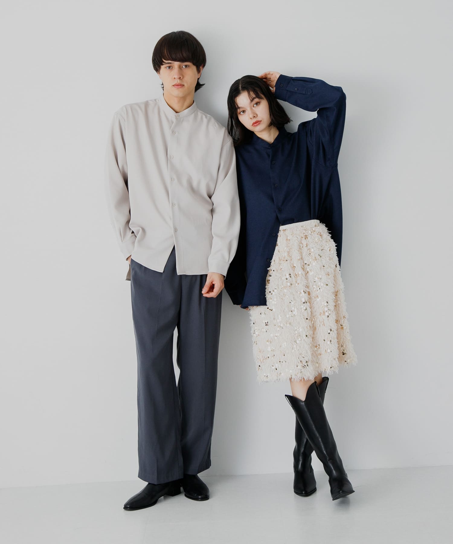 身長：184cm サイズ：L / 身長：168cm サイズ：L