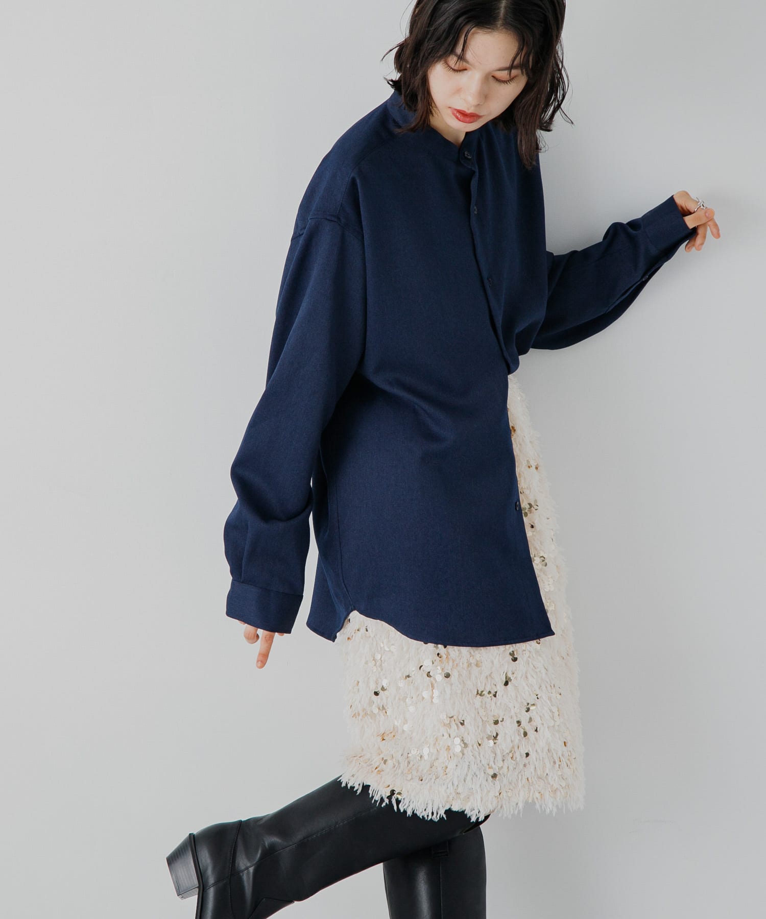 身長：168cm サイズ：L
