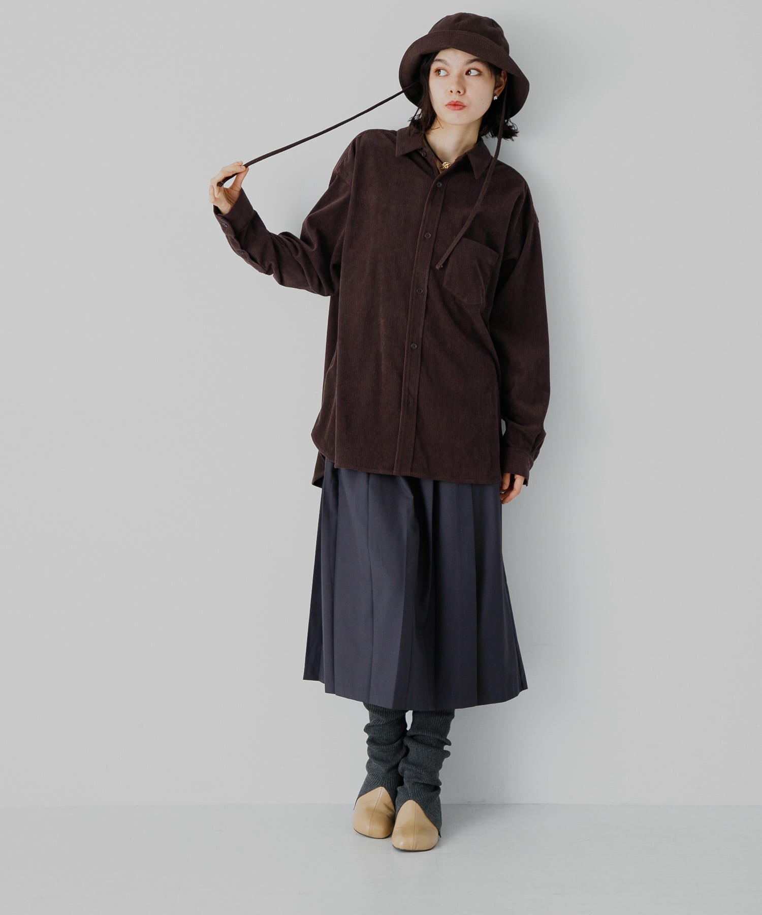 身長：168cm サイズ：L