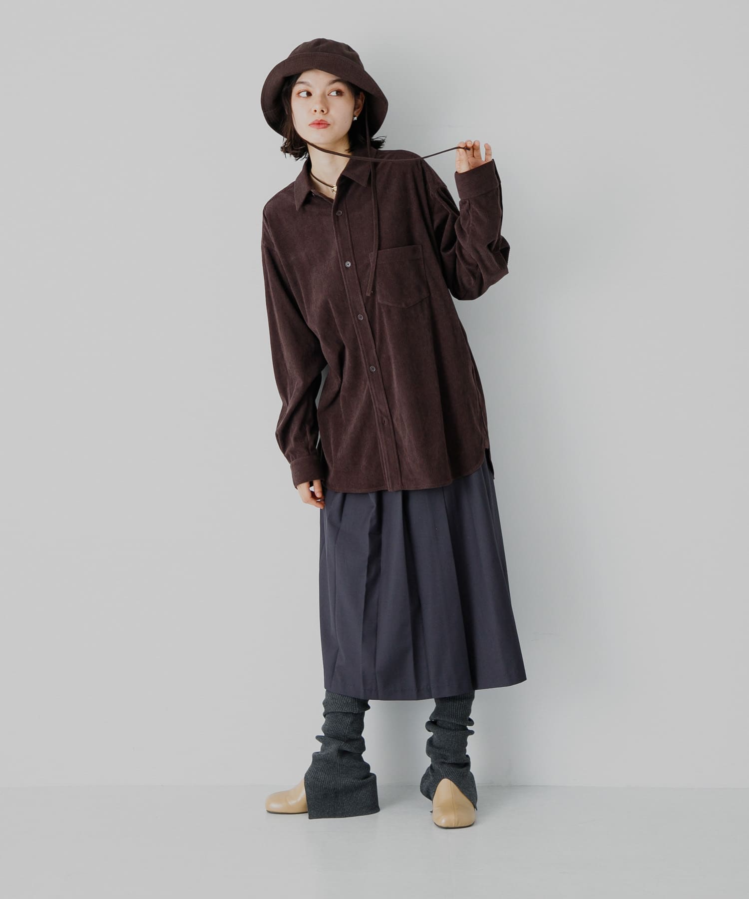身長：168cm サイズ：L