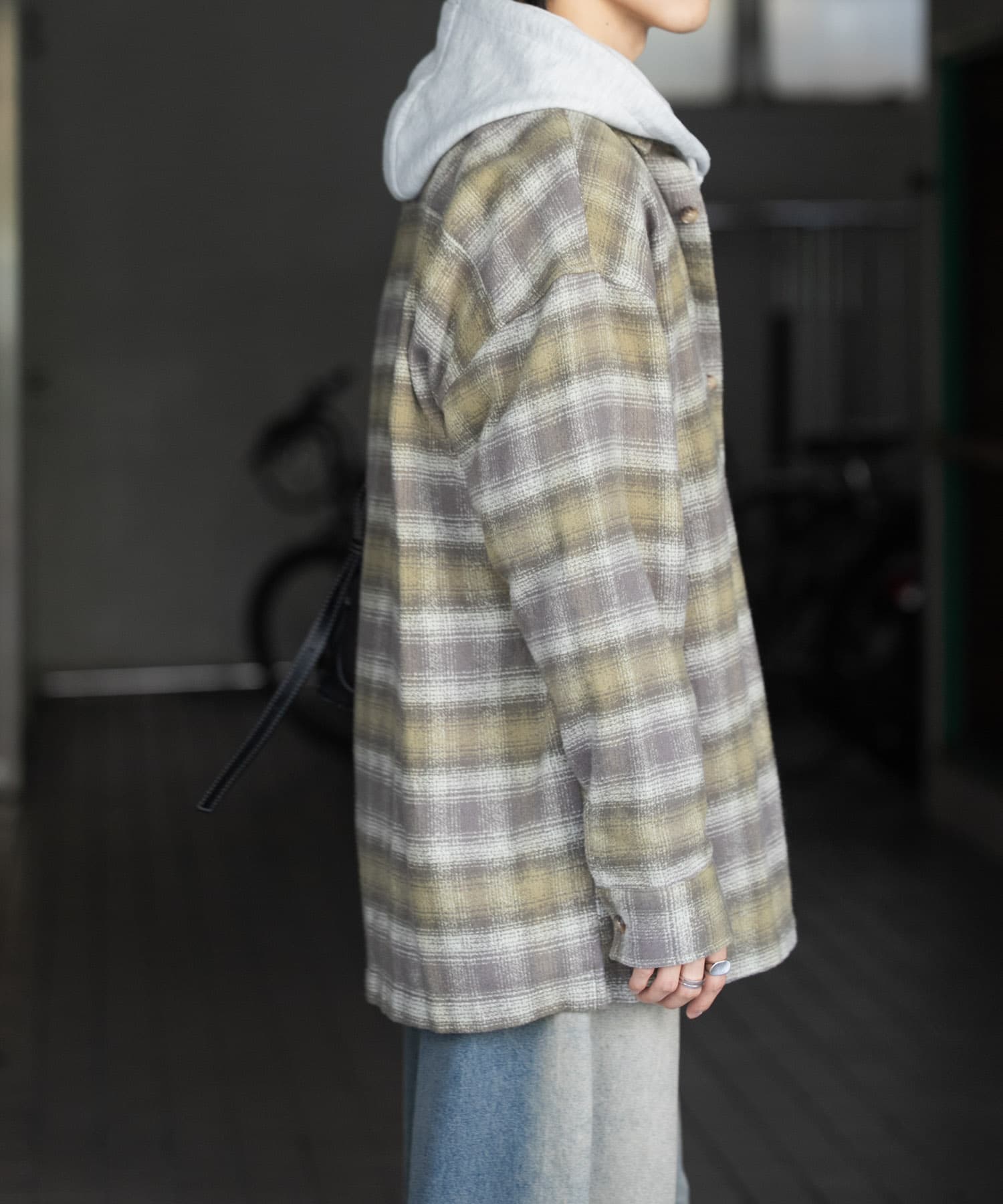 身長：172cm サイズ：L