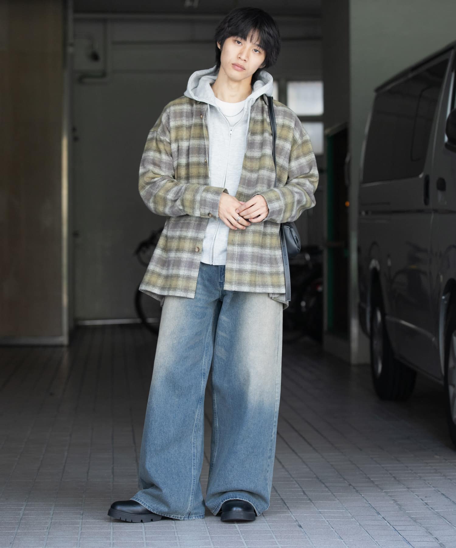 身長：172cm サイズ：L