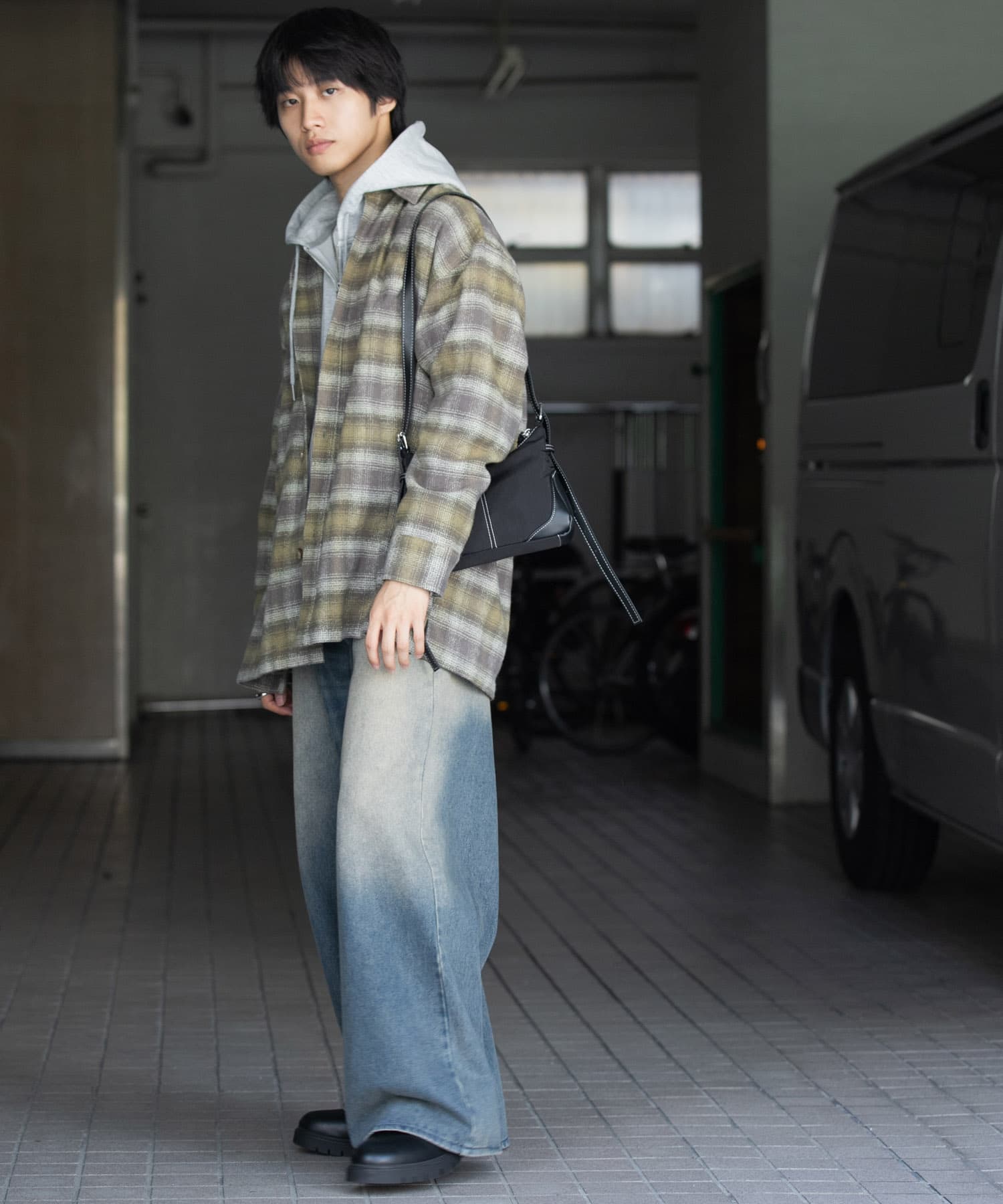 身長：172cm サイズ：L