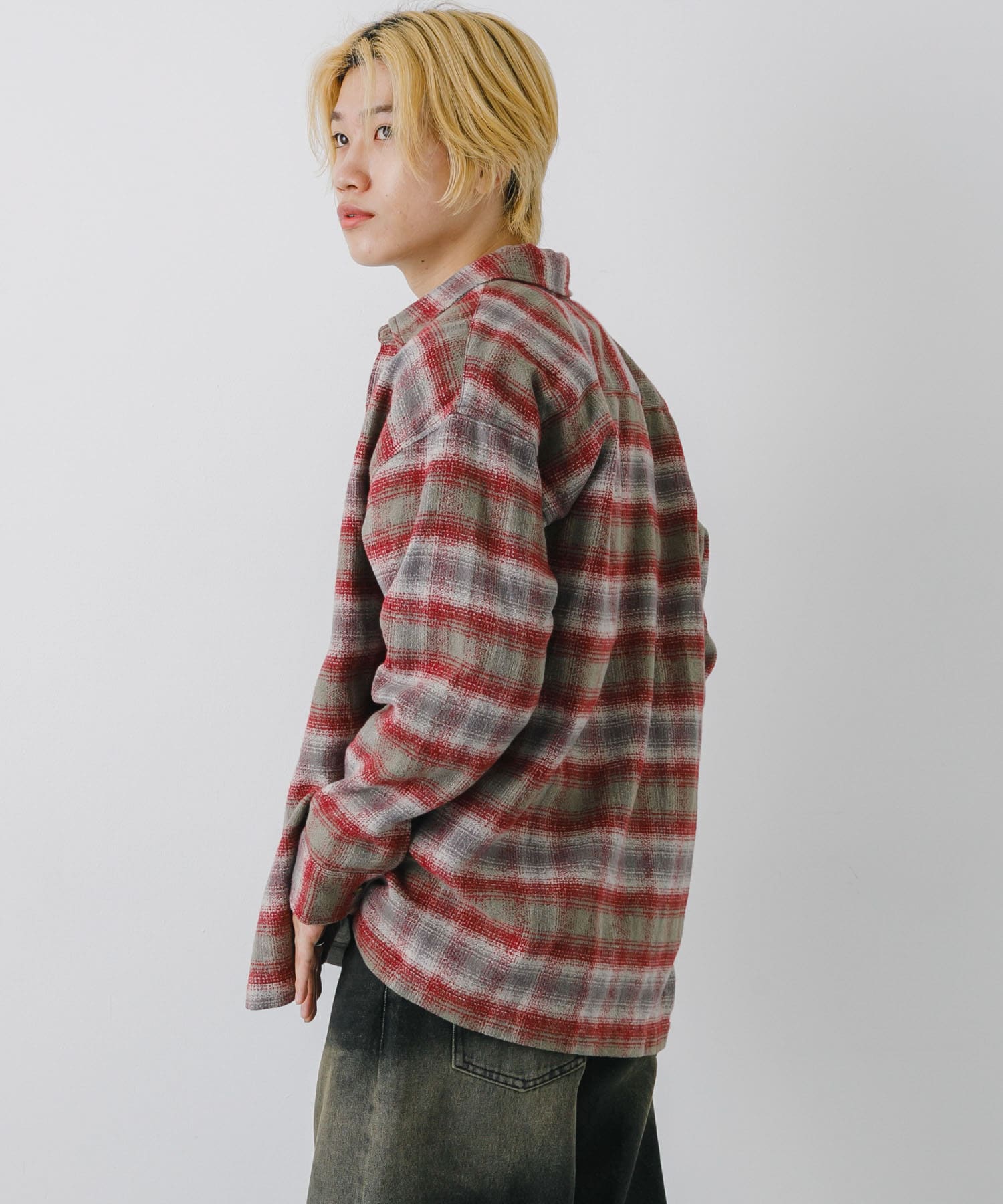 身長：176cm サイズ：L