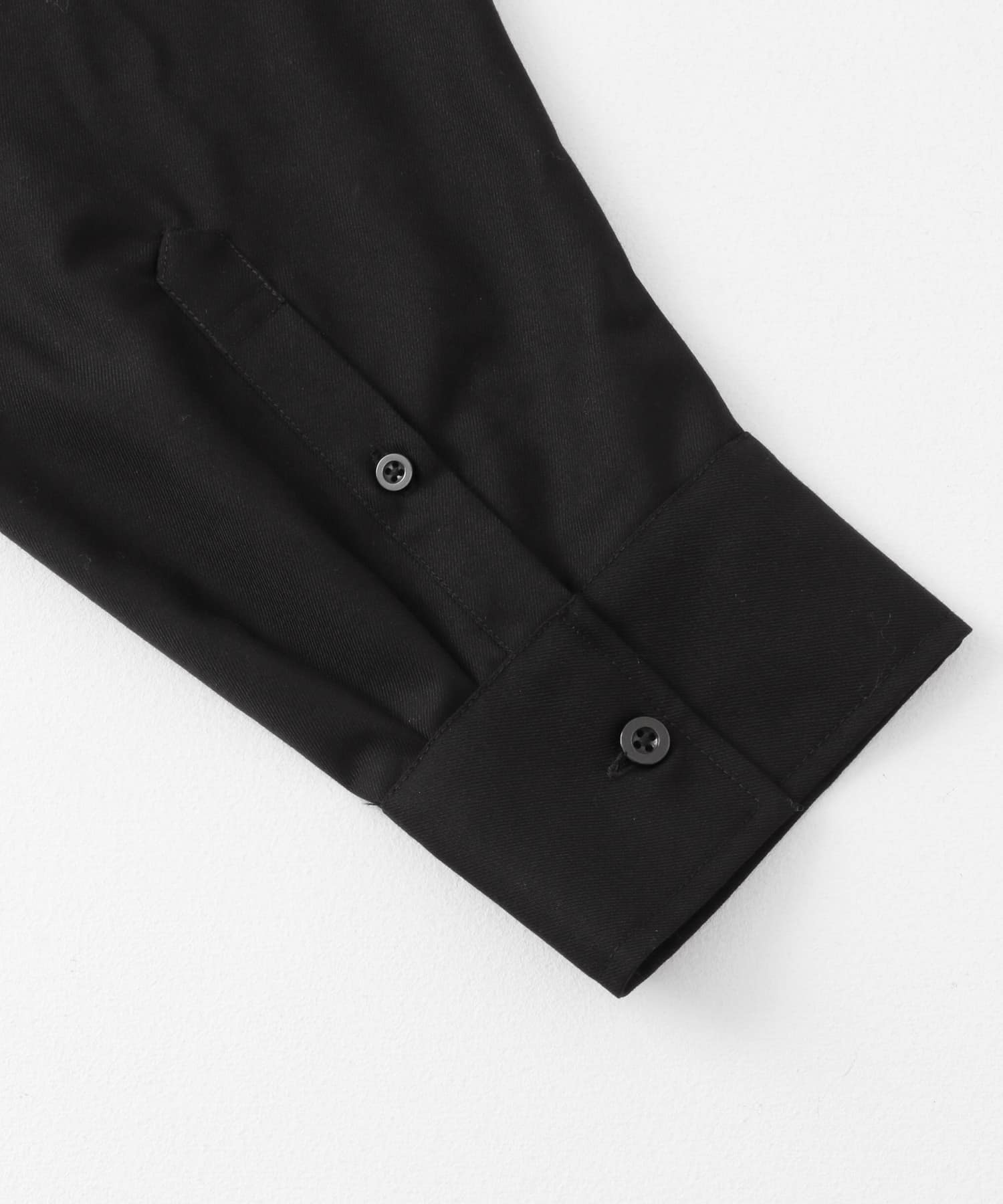 『わたべ×SOP』ドローコードデザインルーズシャツ BLACK M