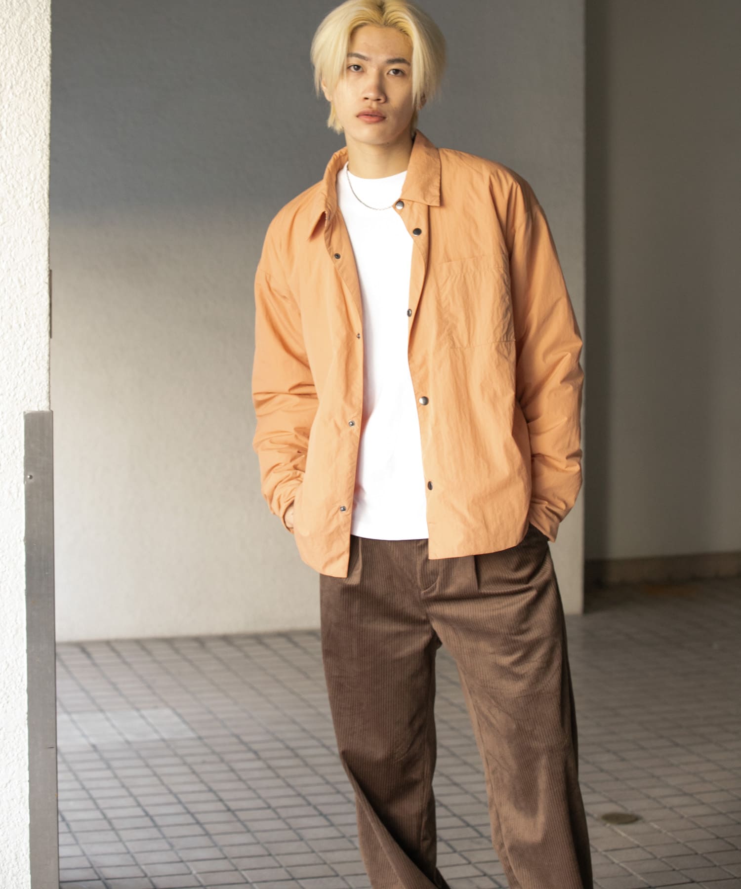 身長：176cm サイズ：L