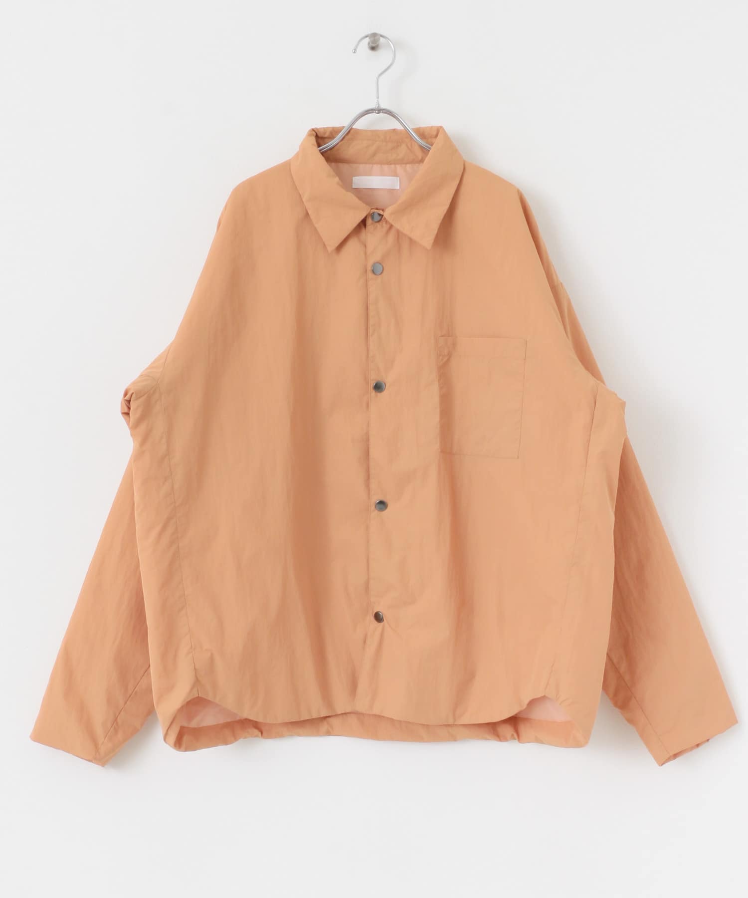 パデッドルーズシャツ L.BROWN M