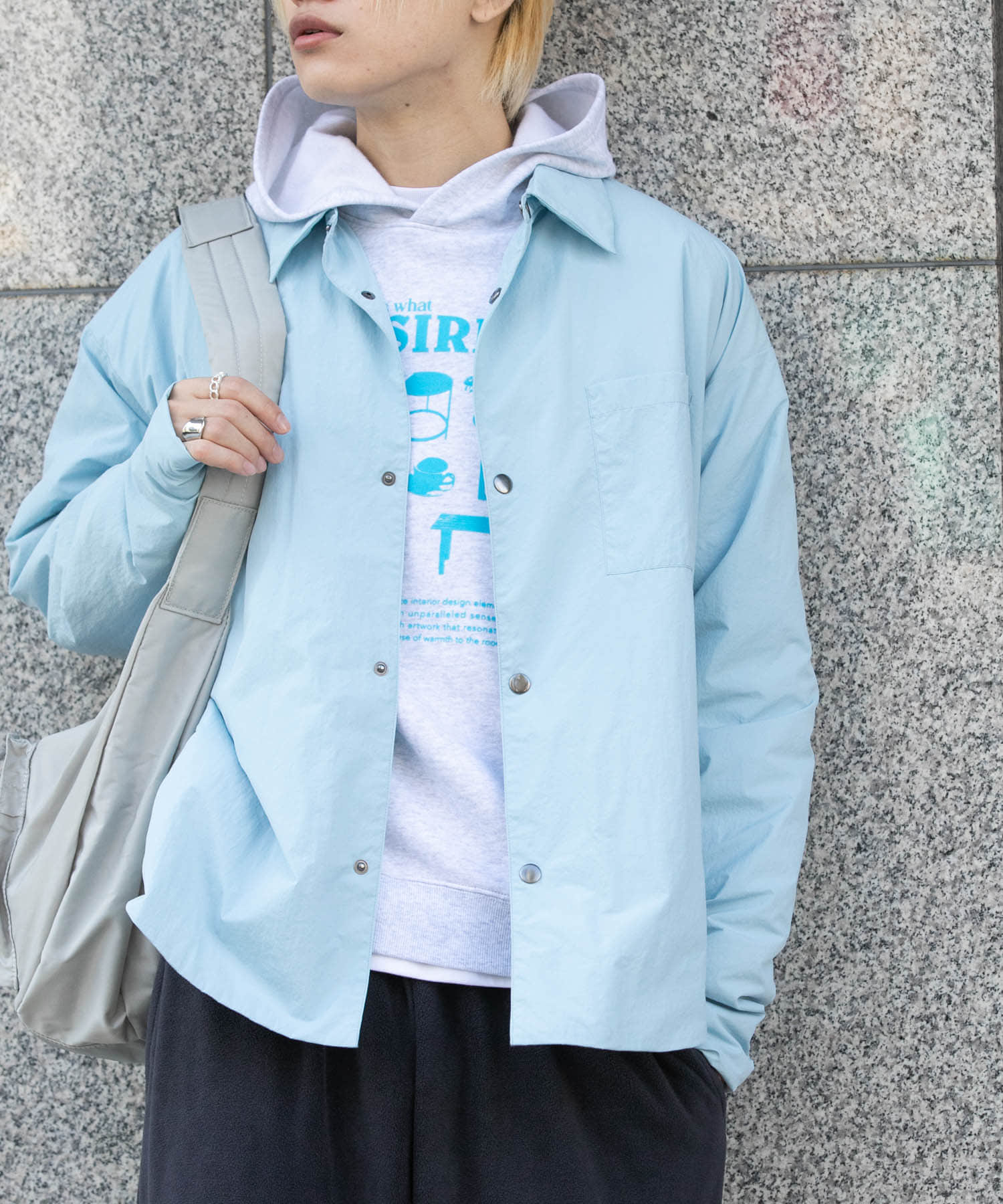 身長：176cm サイズ：L