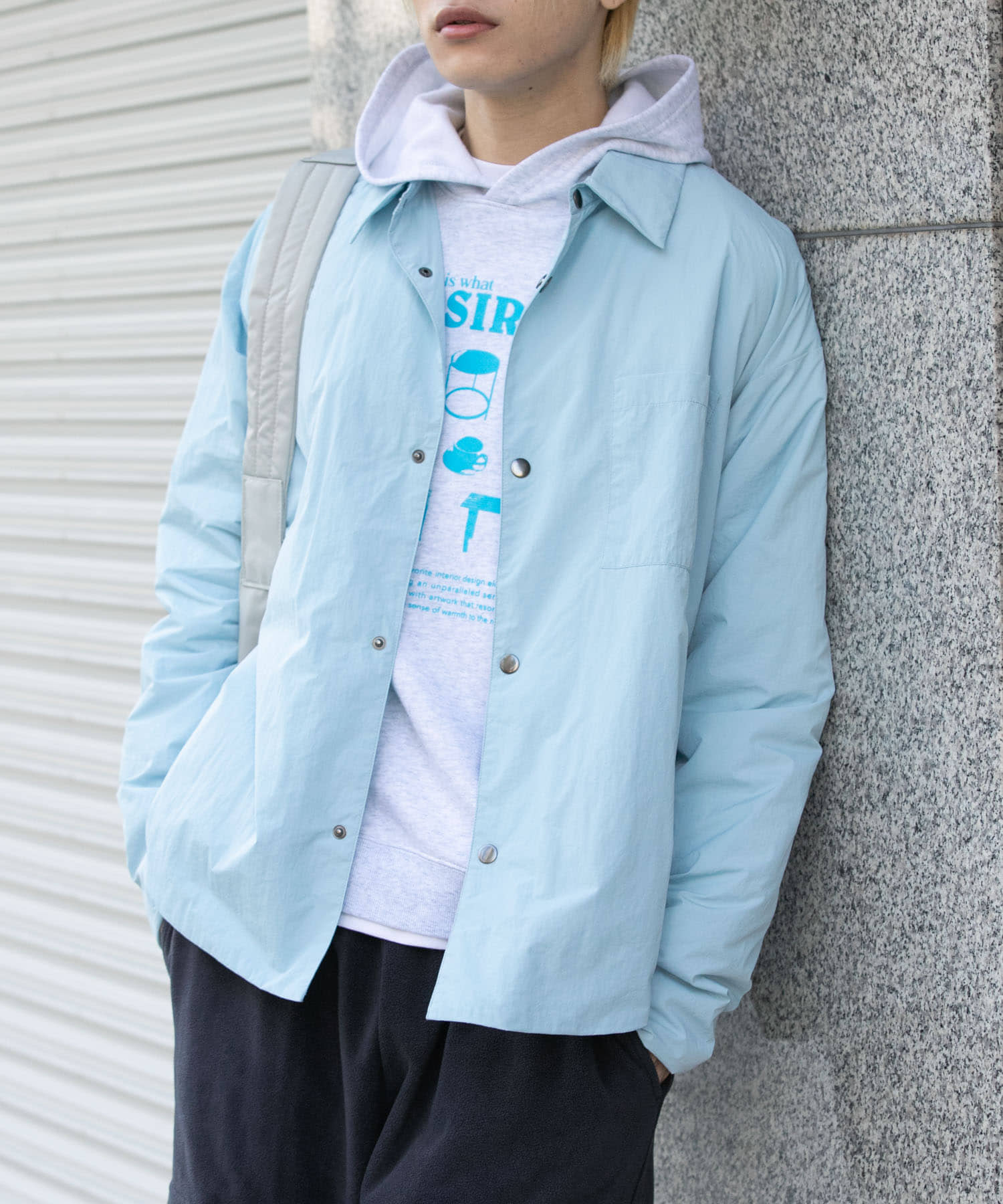 身長：176cm サイズ：L