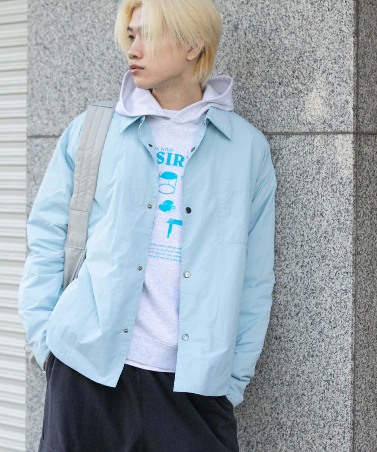 身長：176cm サイズ：L